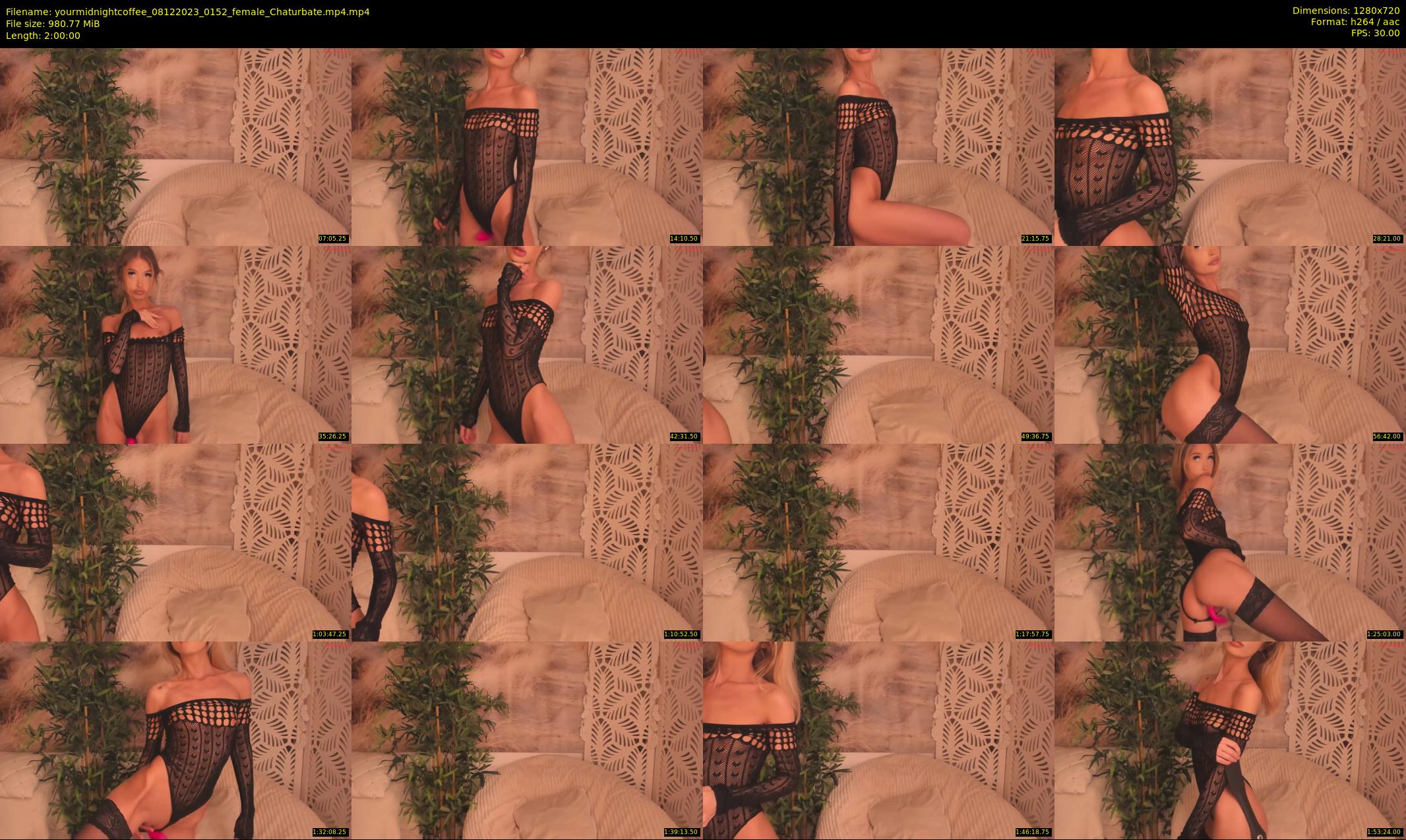 yourmidnightcoffee — 120 minute Chaturbate female cam show recording, 720p, Dec 8, 2023