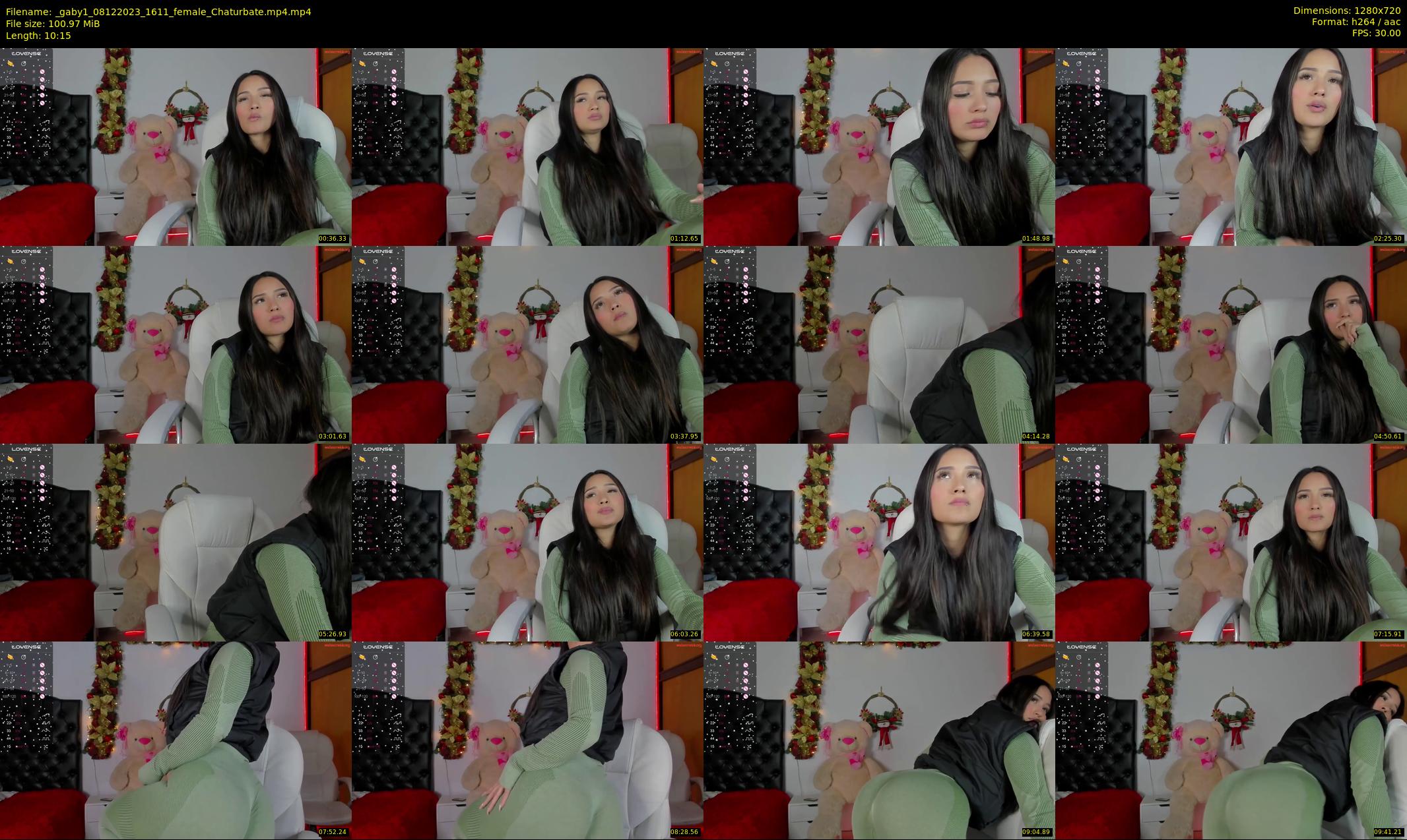 _gaby1 — 11 minute Chaturbate female cam show recording, 720p, Dec 8, 2023