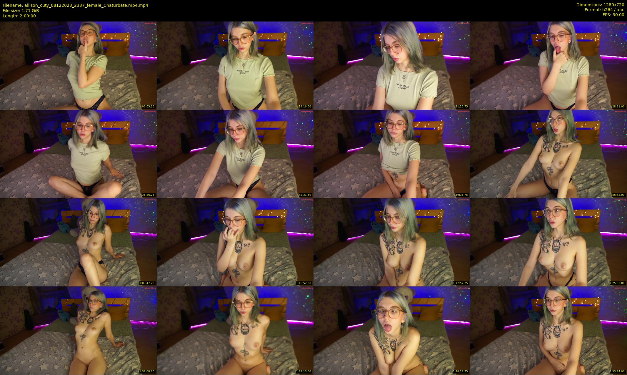 allison_cuty — 120 minute Chaturbate female cam show recording, 720p, Dec 8, 2023