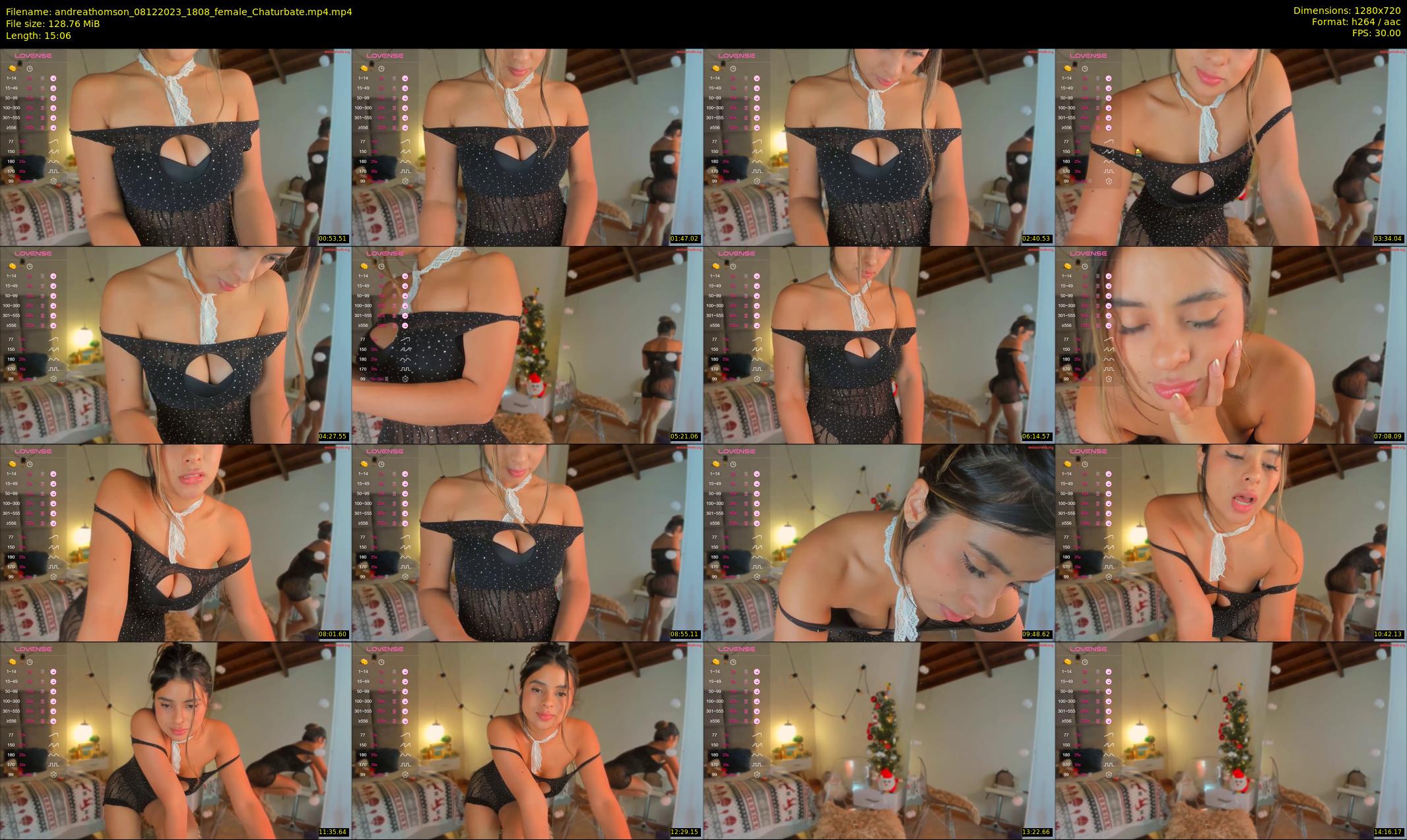 andreathomson — 16 minute Chaturbate female cam show recording, 720p, Dec 8, 2023