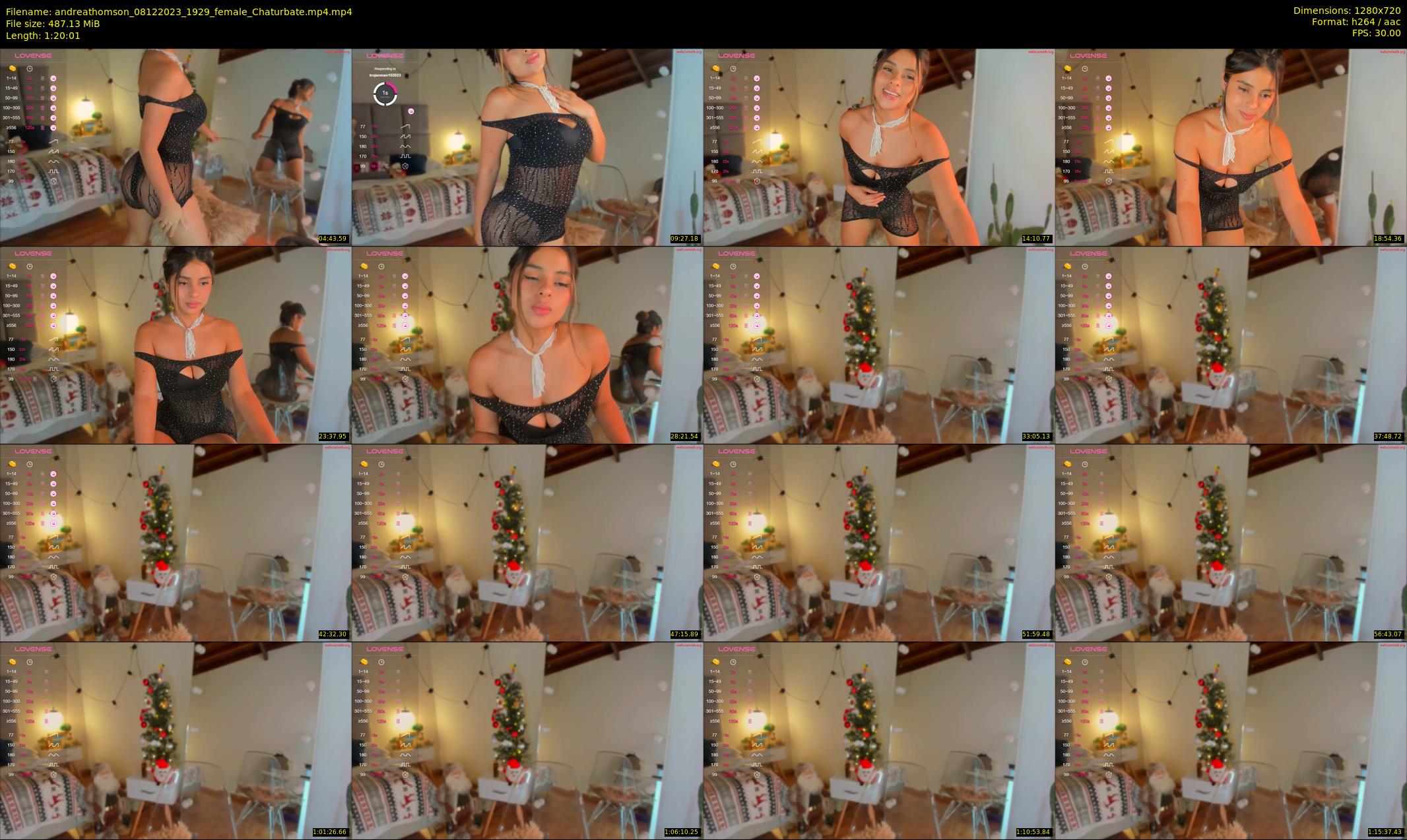 andreathomson — 81 minute Chaturbate female cam show recording, 720p, Dec 8, 2023