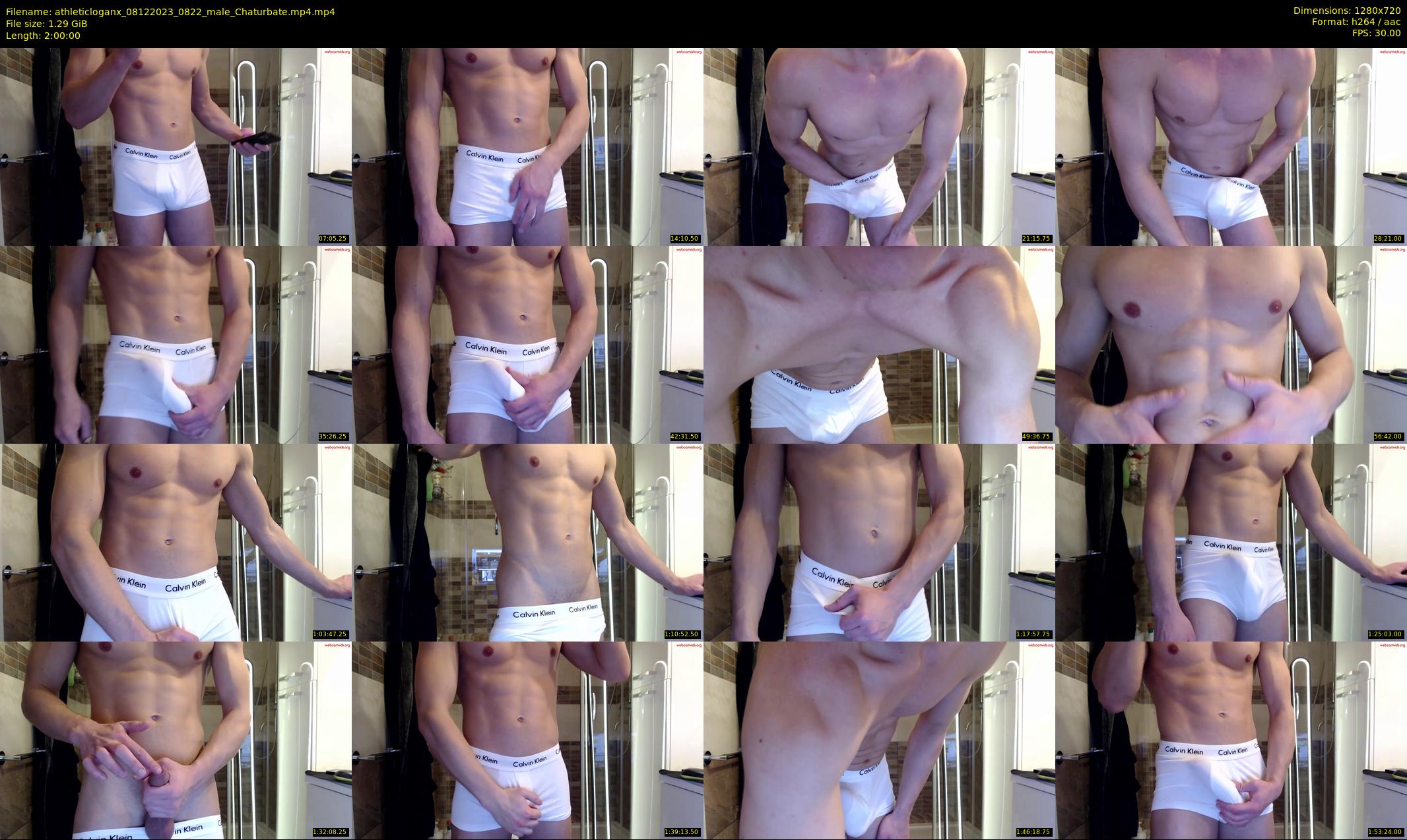 athleticloganx — 120 minute Chaturbate male cam show recording, 720p, Dec 8, 2023