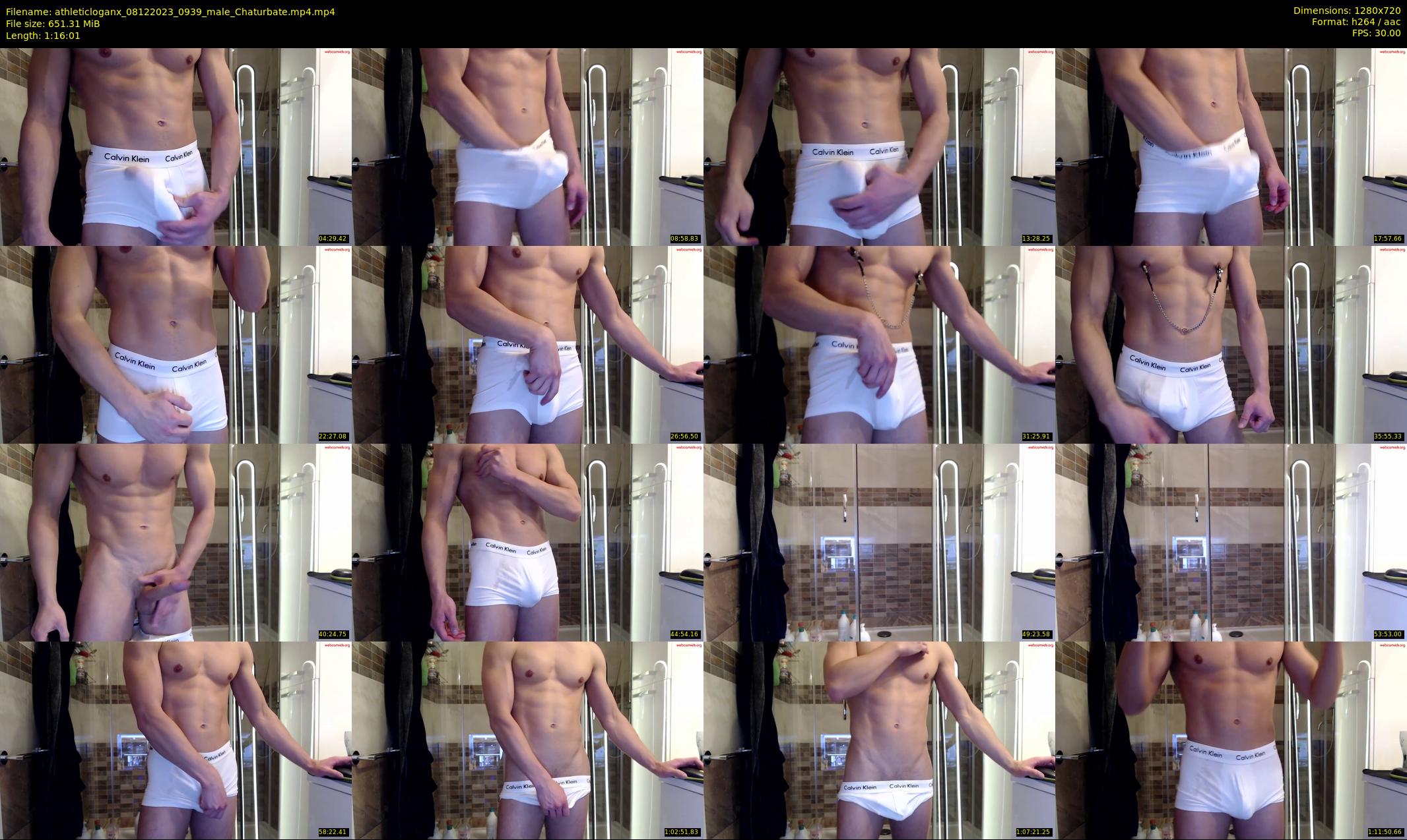 athleticloganx — 77 minute Chaturbate male cam show recording, 720p, Dec 8, 2023