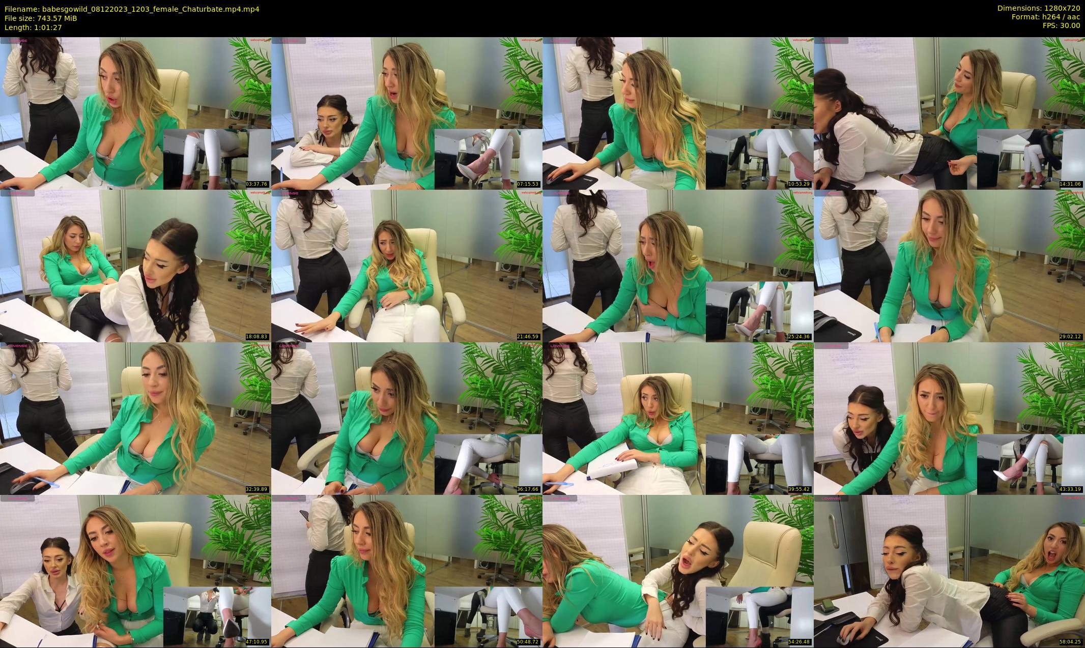 babesgowild — 62 minute Chaturbate couple cam show recording, 720p, Dec 8, 2023