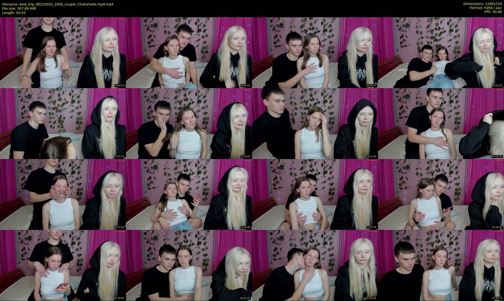 best_trip — 35 minute Chaturbate couple cam show recording, 720p, Dec 8, 2023