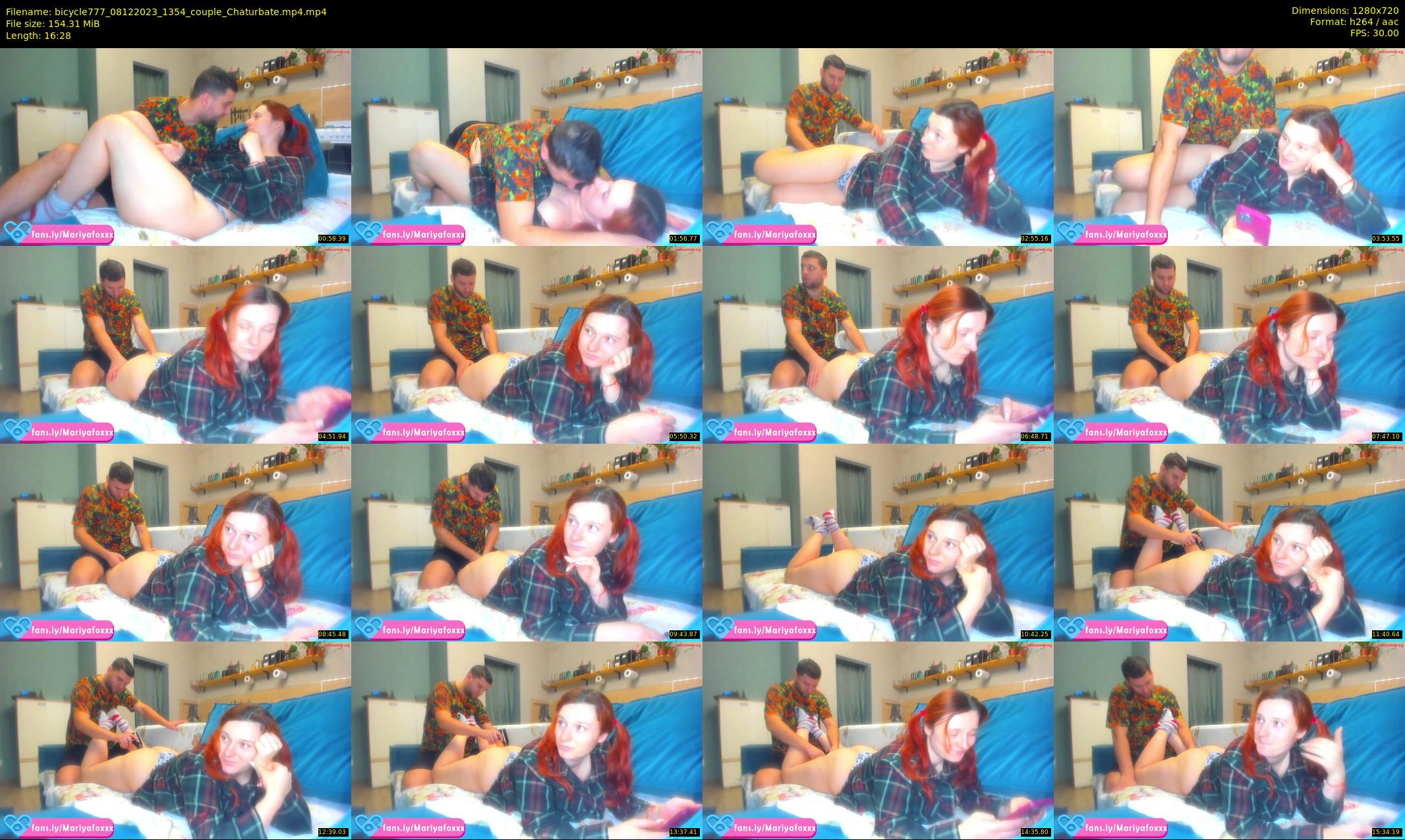 bicycle777 — 17 minute Chaturbate couple cam show recording, 720p, Dec 8, 2023