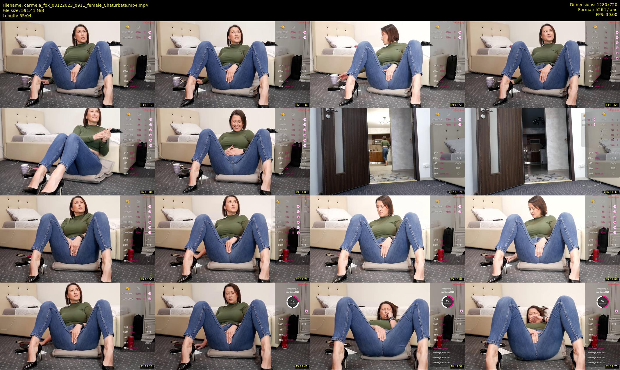 carmela_fox — 56 minute Chaturbate female cam show recording, 720p, Dec 8, 2023