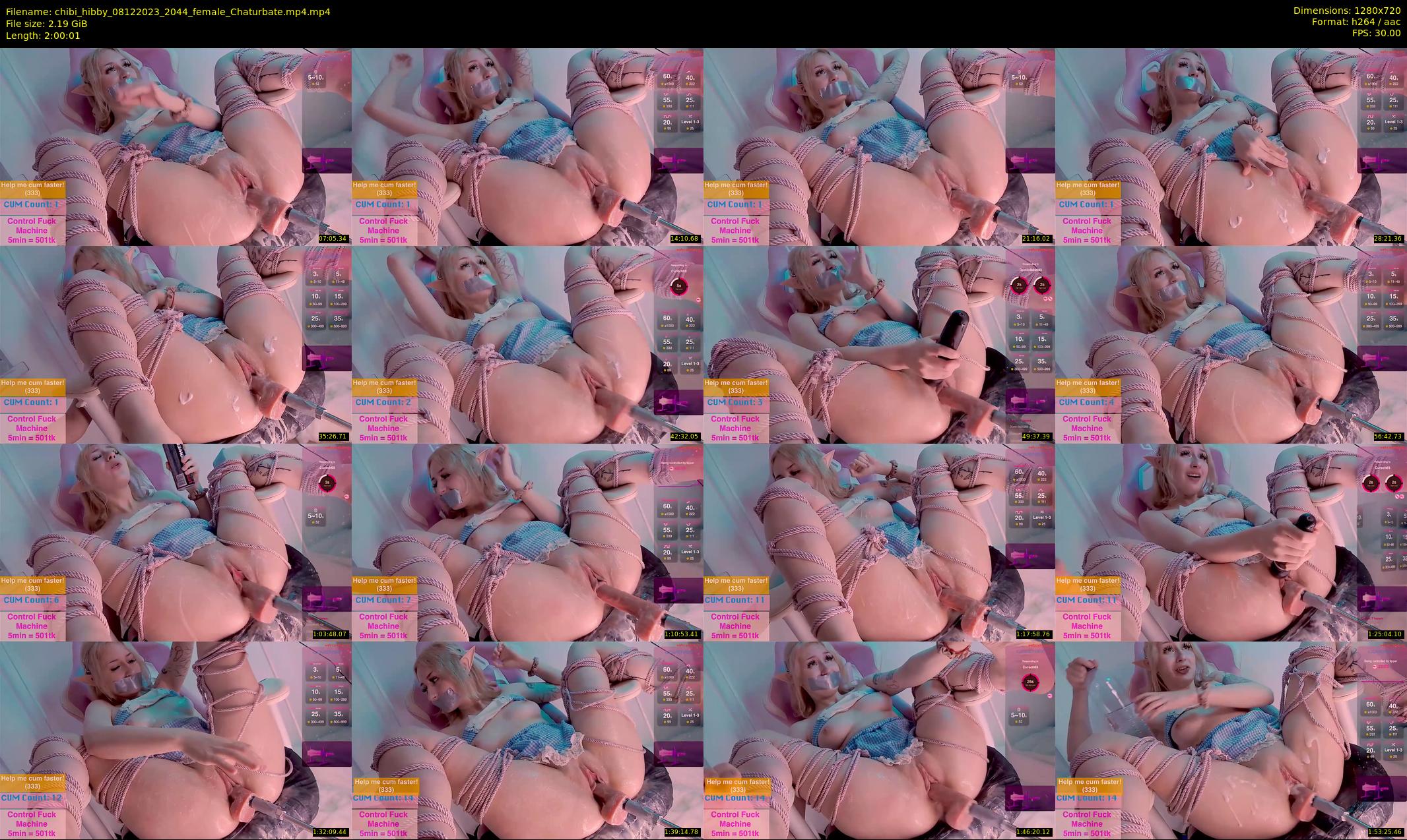 chibi_hibby — 121 minute Chaturbate female cam show recording, 720p, Dec 8, 2023