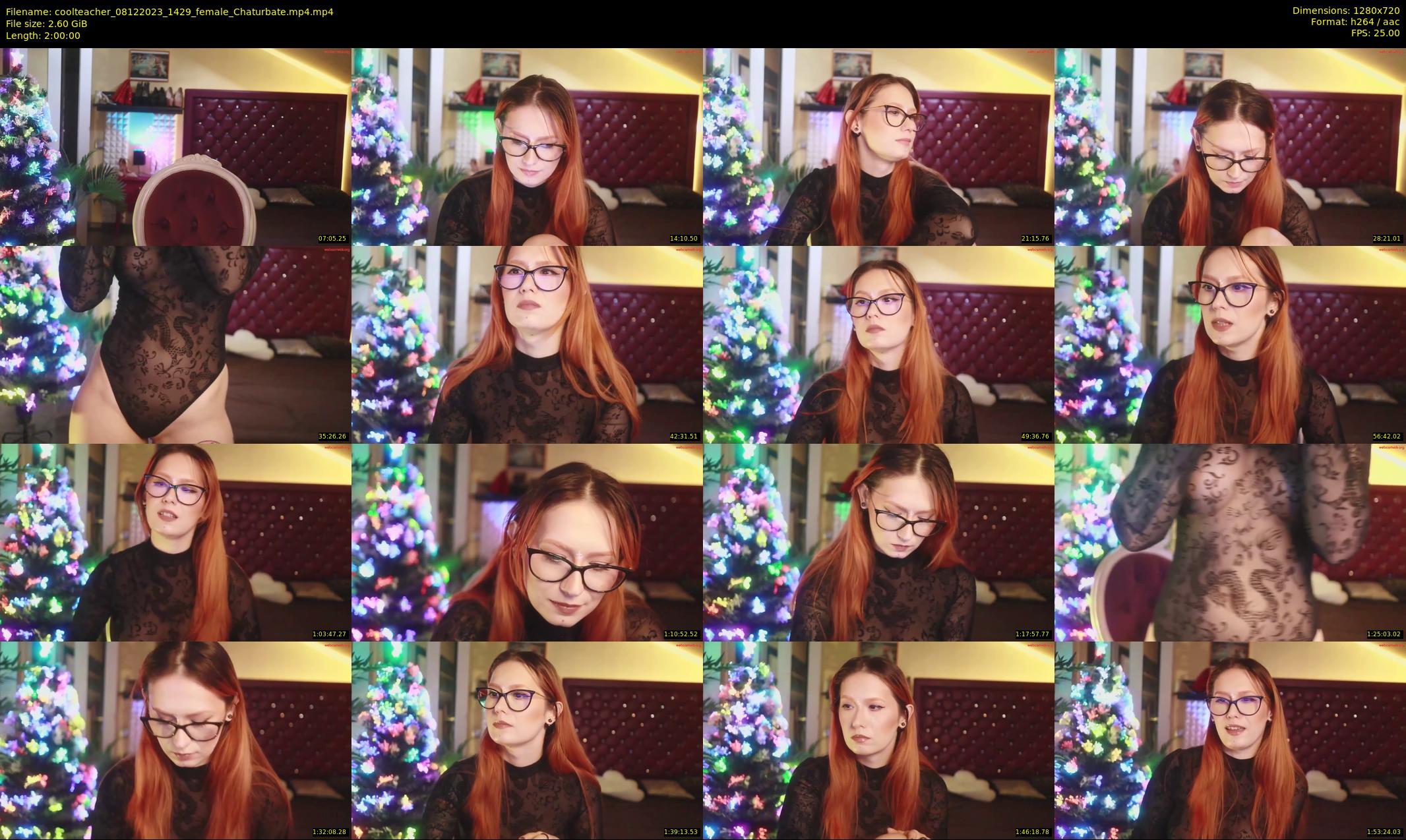 coolteacher — 120 minute Chaturbate female cam show recording, 720p, Dec 8, 2023