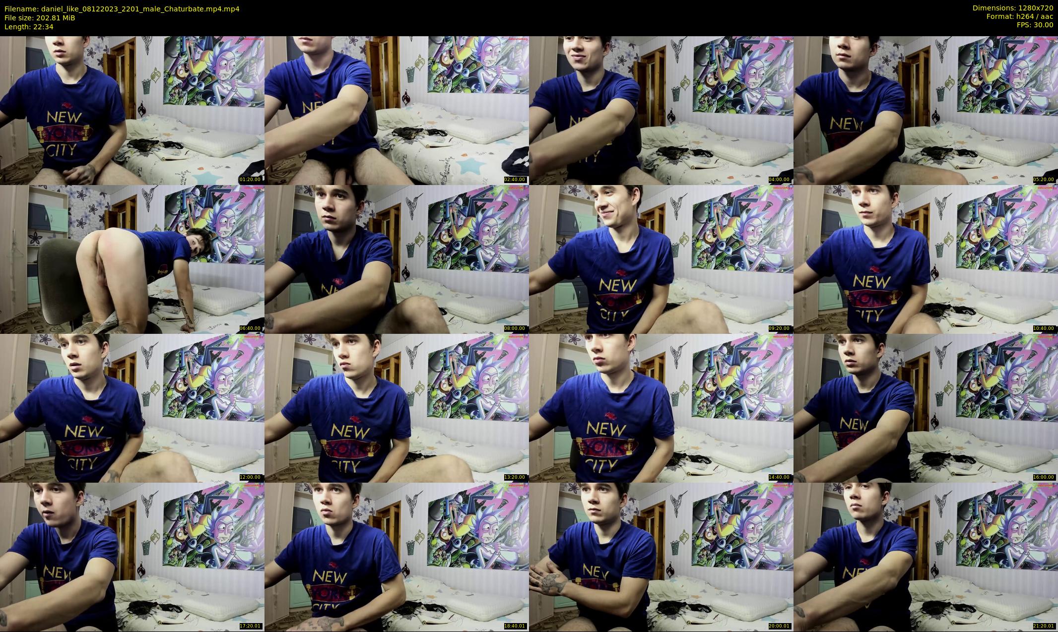 daniel_like — 23 minute Chaturbate male cam show recording, 720p, Dec 8, 2023