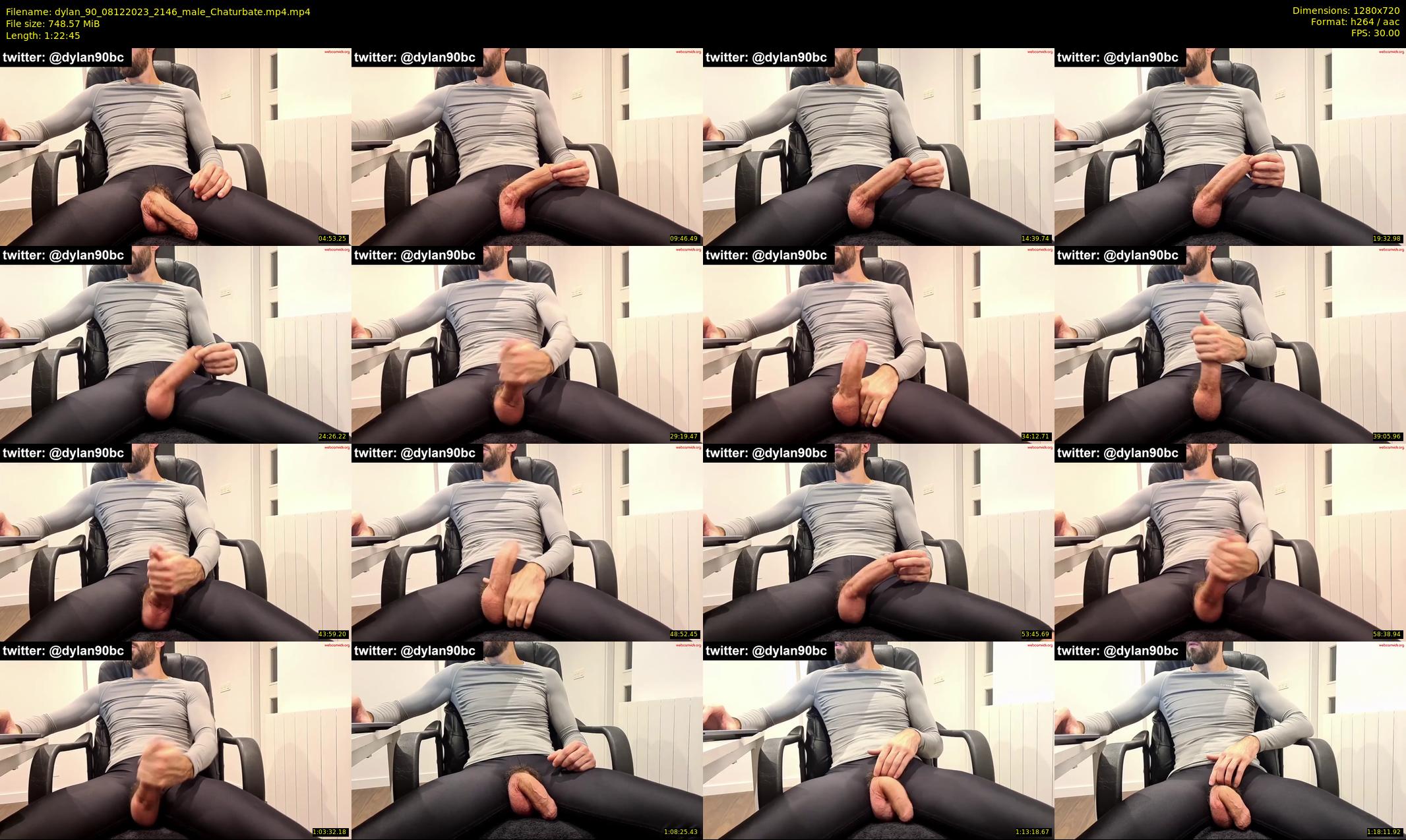 dylan_90 — 83 minute Chaturbate male cam show recording, 720p, Dec 8, 2023