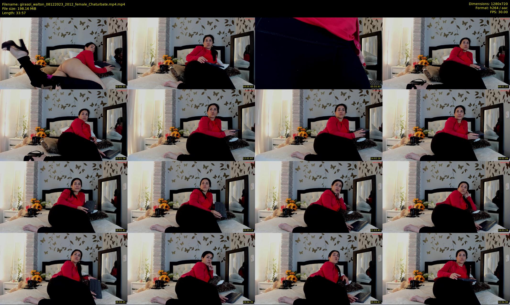 girasol_walton — 34 minute Chaturbate female cam show recording, 720p, Dec 8, 2023