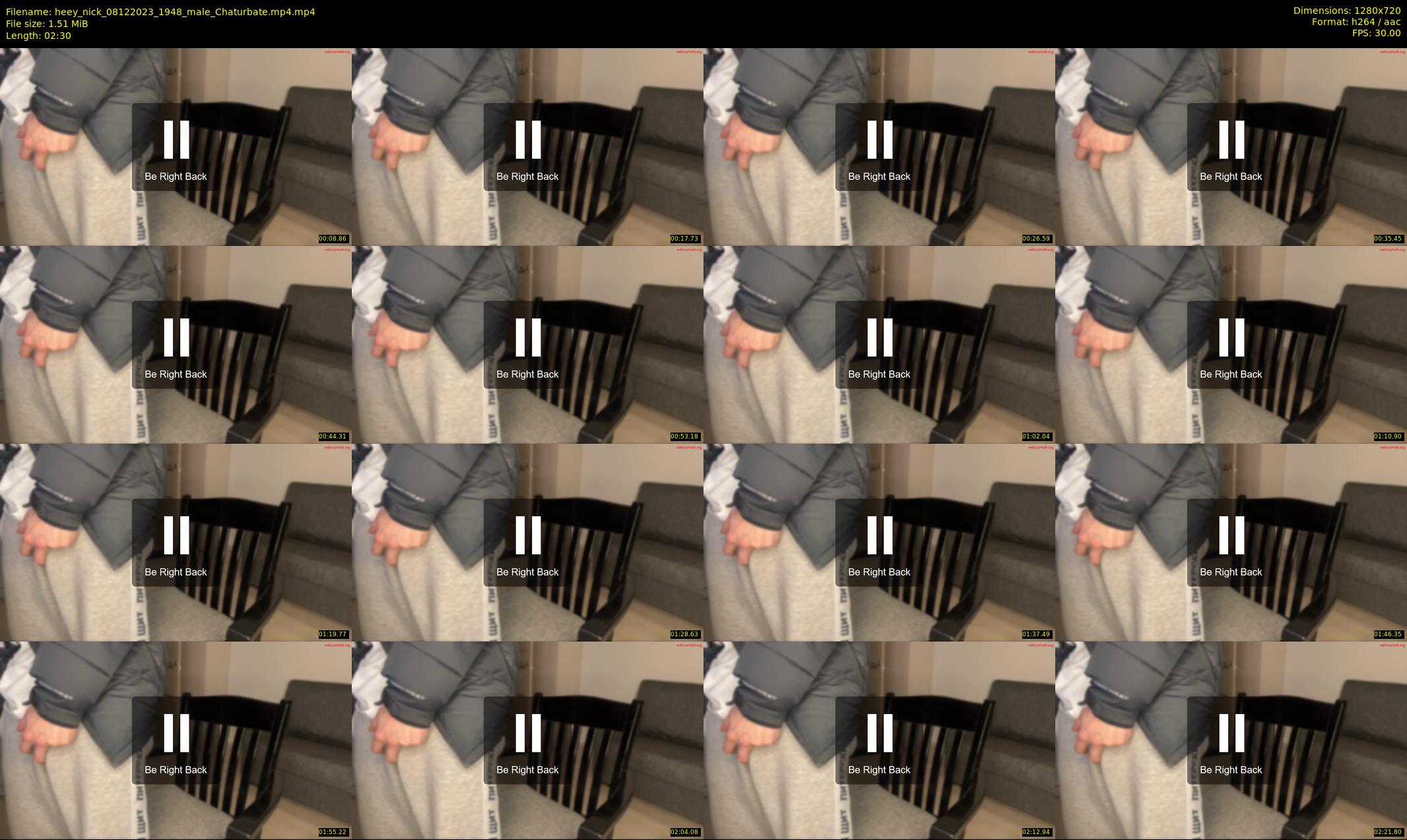 heey_nick — 3 minute Chaturbate male cam show recording, 720p, Dec 8, 2023