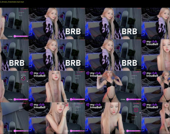 irma_bell — 82 minute Chaturbate female cam show recording, 720p, Dec 8, 2023