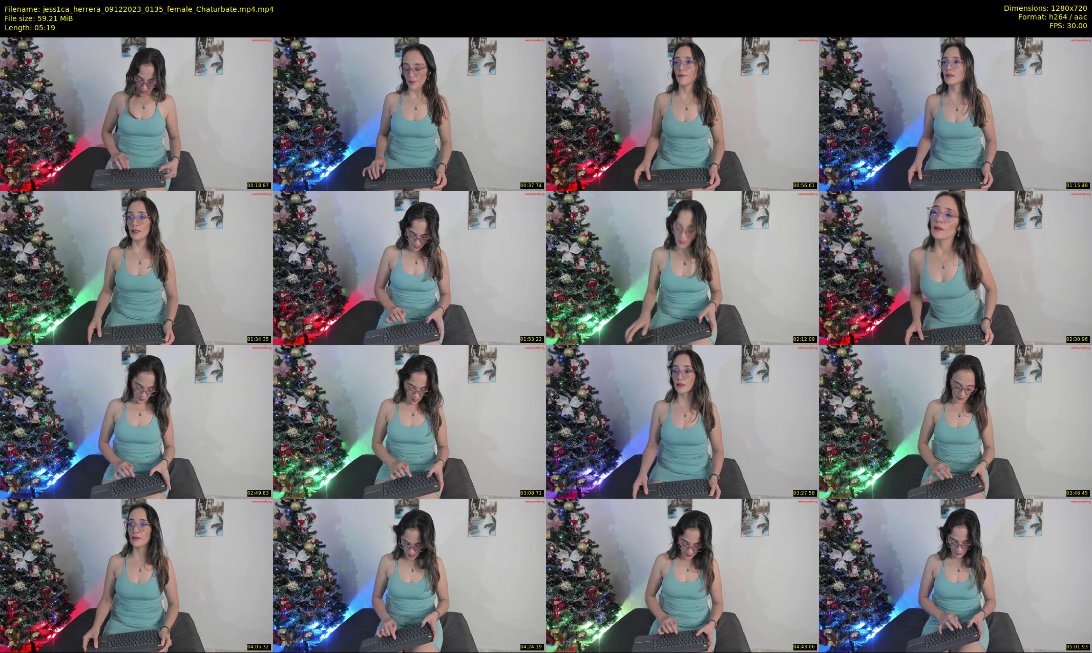 jess1ca_herrera — 6 minute Chaturbate female cam show recording, 720p, Dec 9, 2023