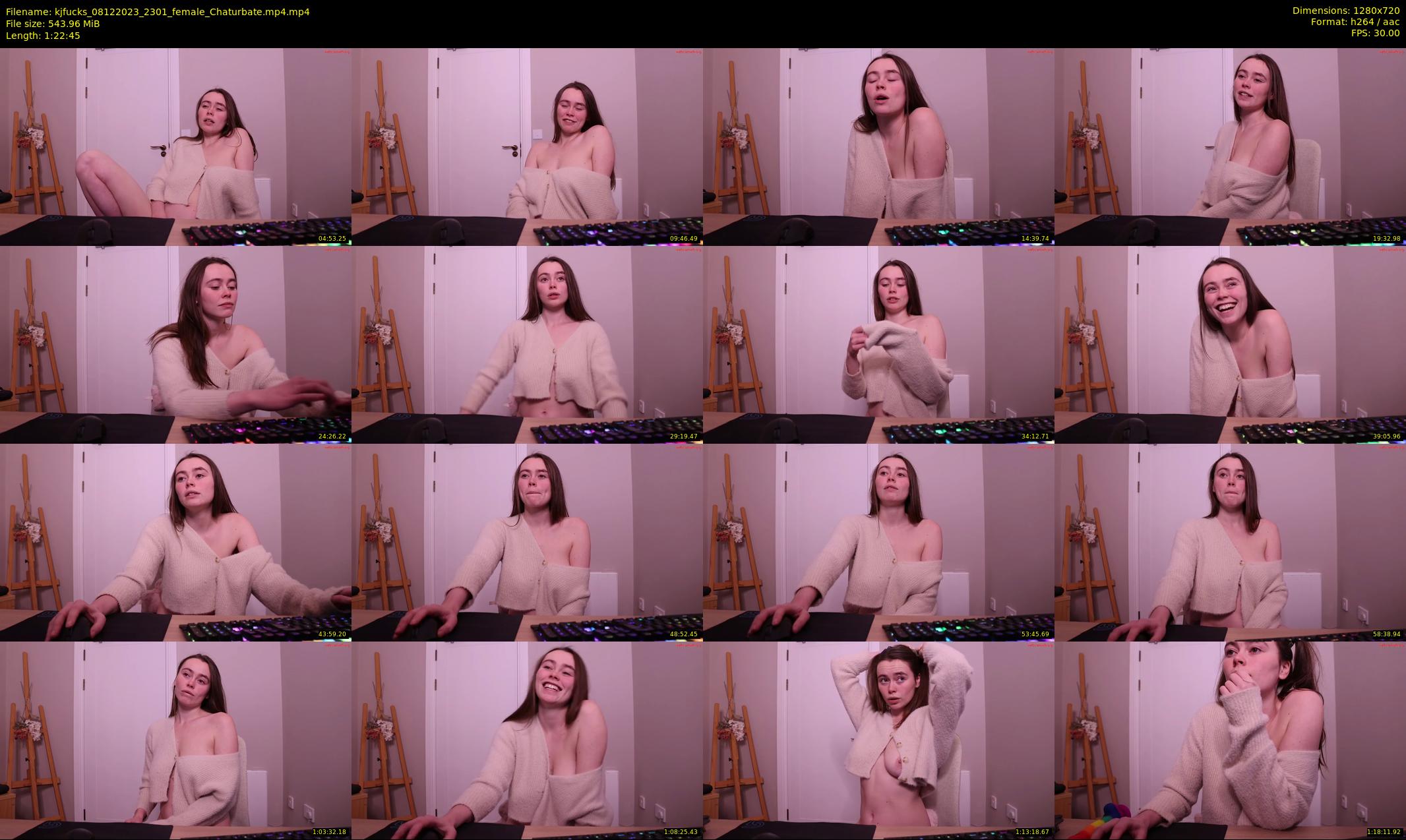 kjfucks — 83 minute Chaturbate couple cam show recording, 720p, Dec 8, 2023