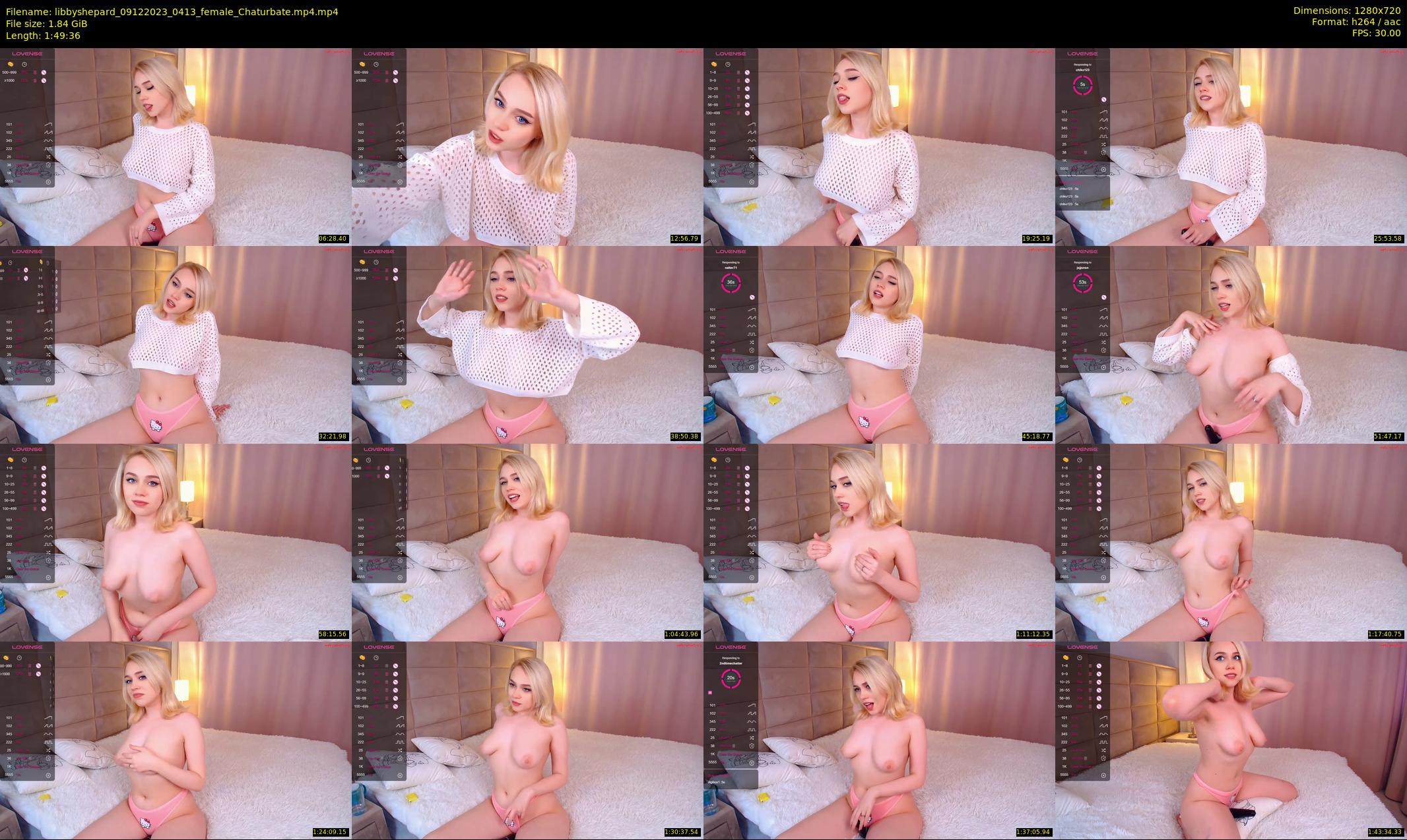libbyshepard — 110 minute Chaturbate female cam show recording, 720p, Dec 9, 2023