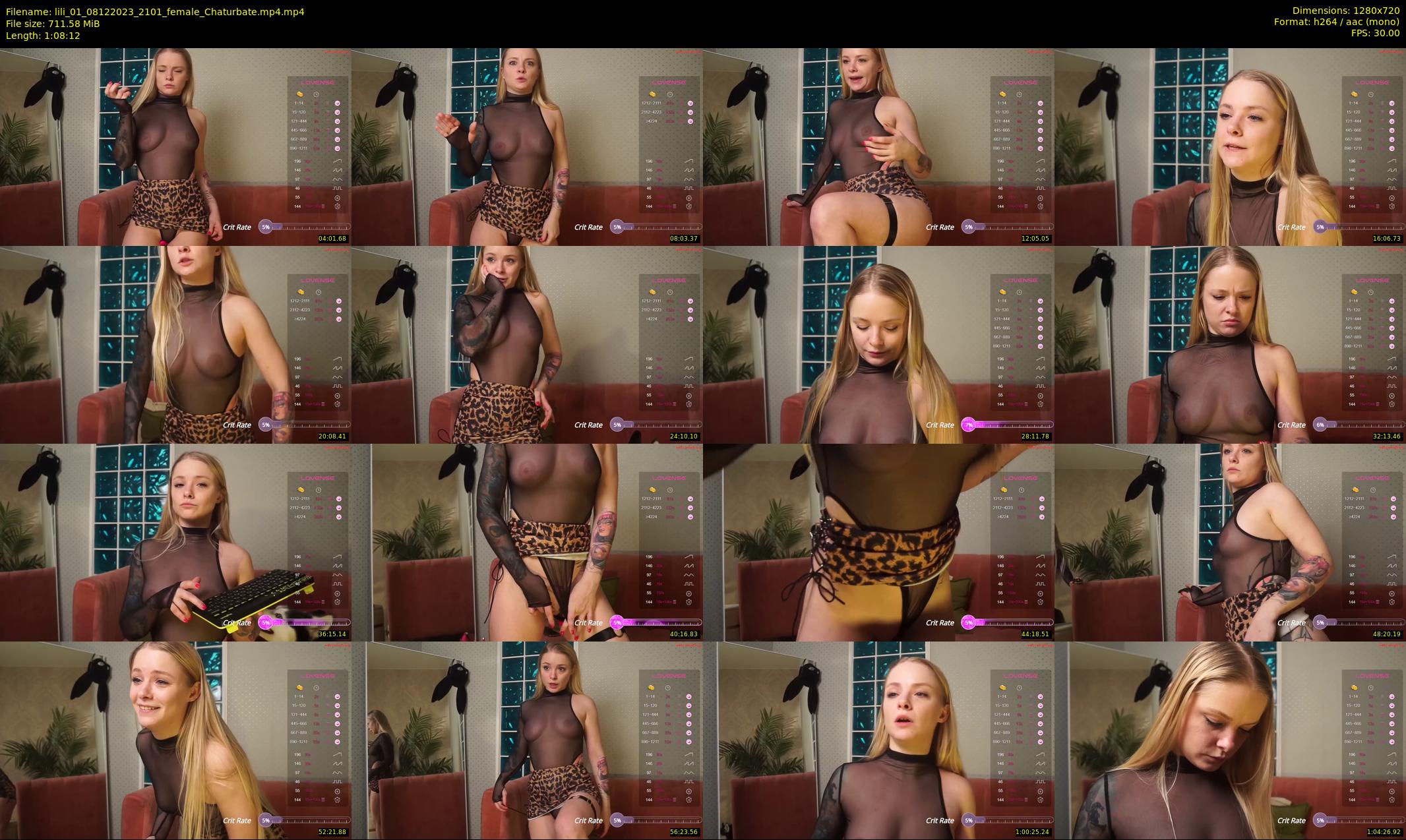 lili_01 — 69 minute Chaturbate female cam show recording, 720p, Dec 8, 2023