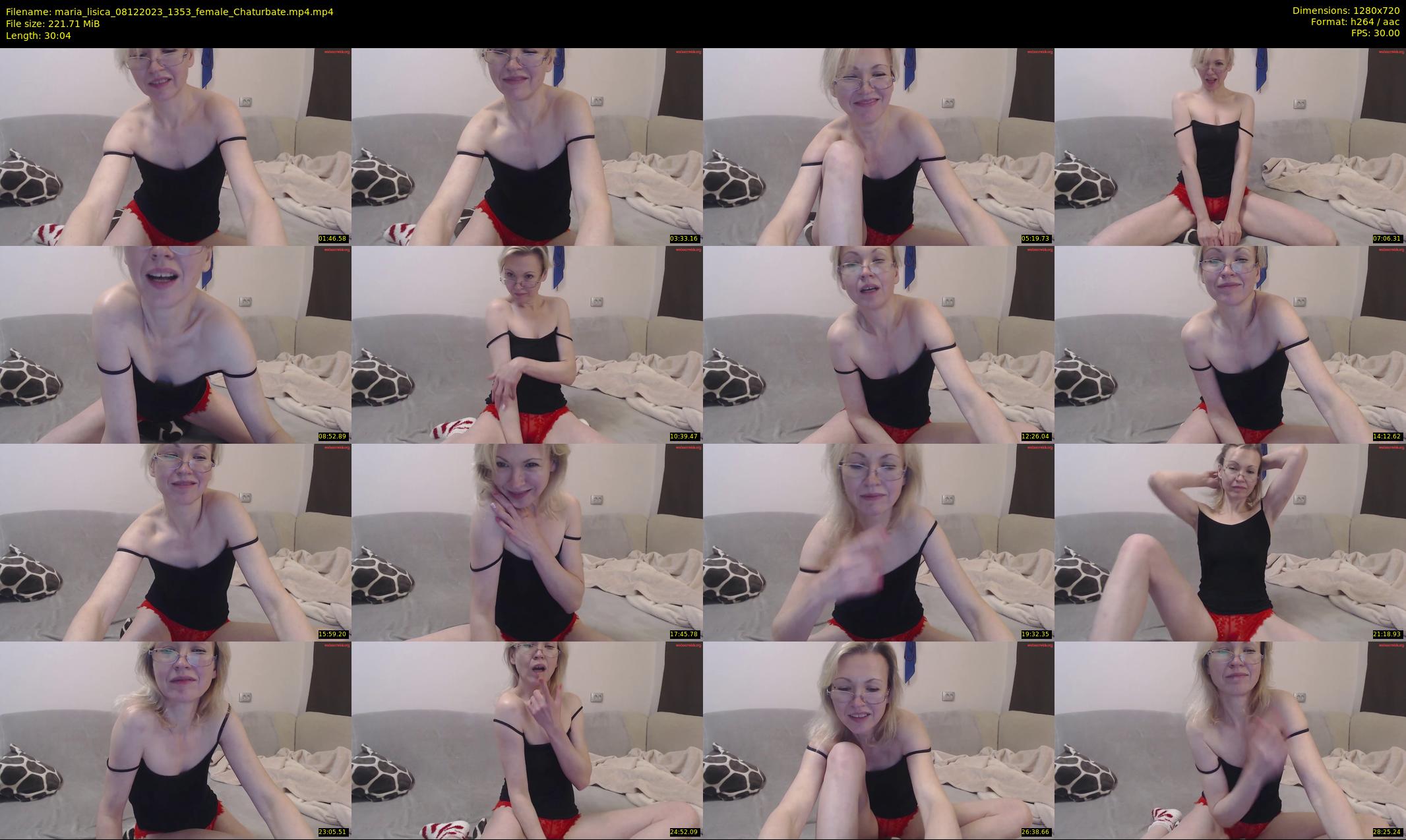 maria_lisica — 31 minute Chaturbate female cam show recording, 720p, Dec 8, 2023