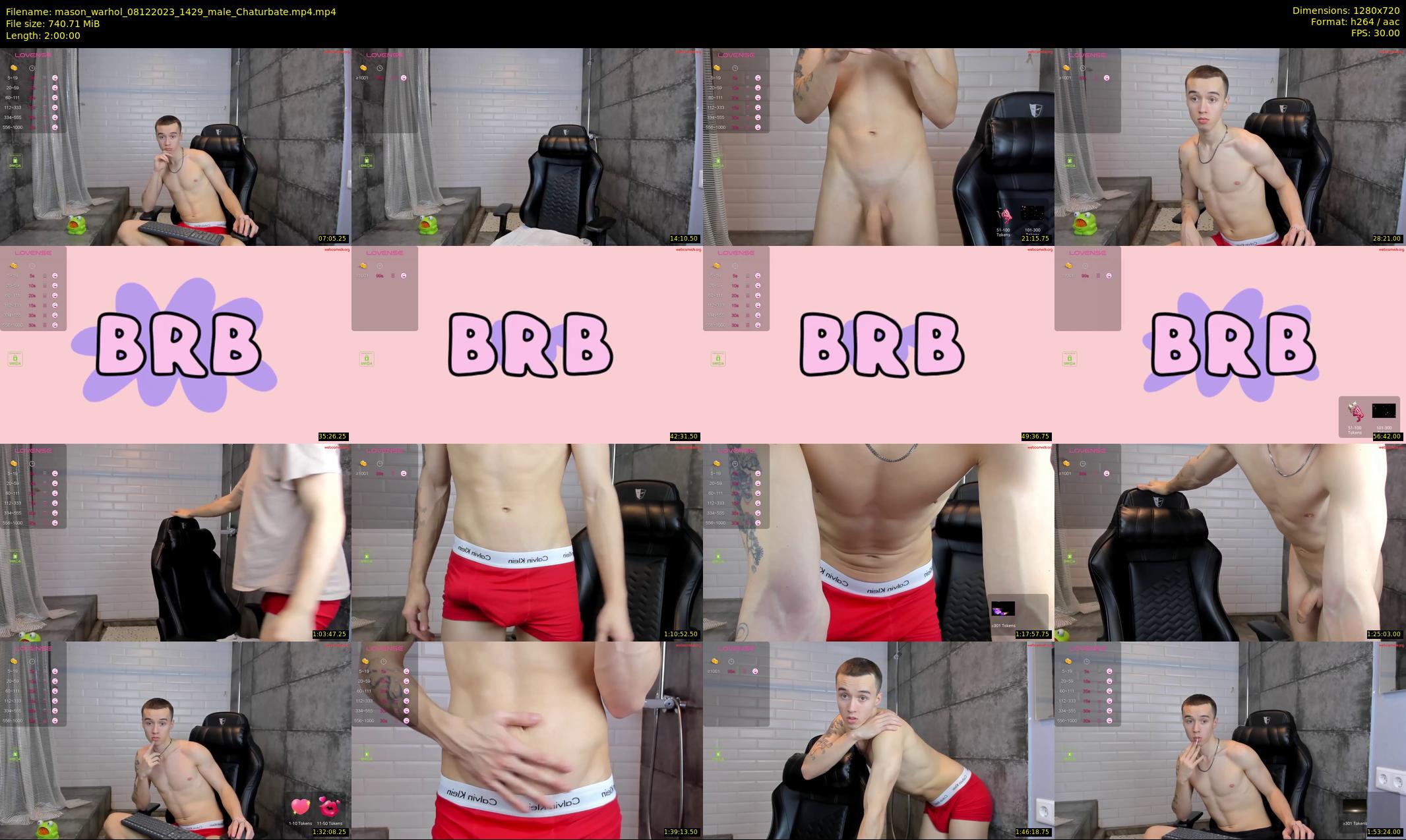mason_warhol — 120 minute Chaturbate male cam show recording, 720p, Dec 8, 2023