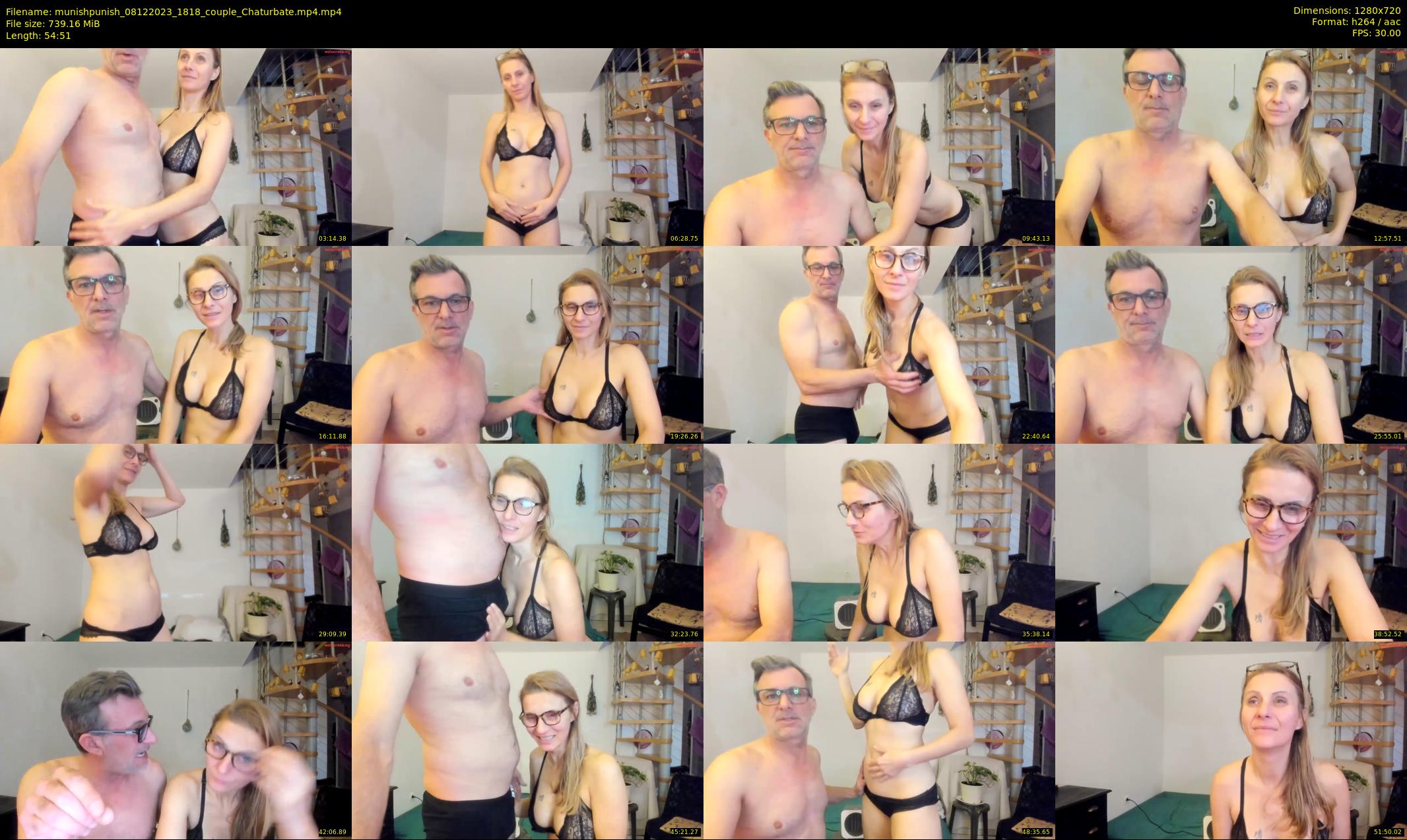 munishpunish — 55 minute Chaturbate couple cam show recording, 720p, Dec 8, 2023
