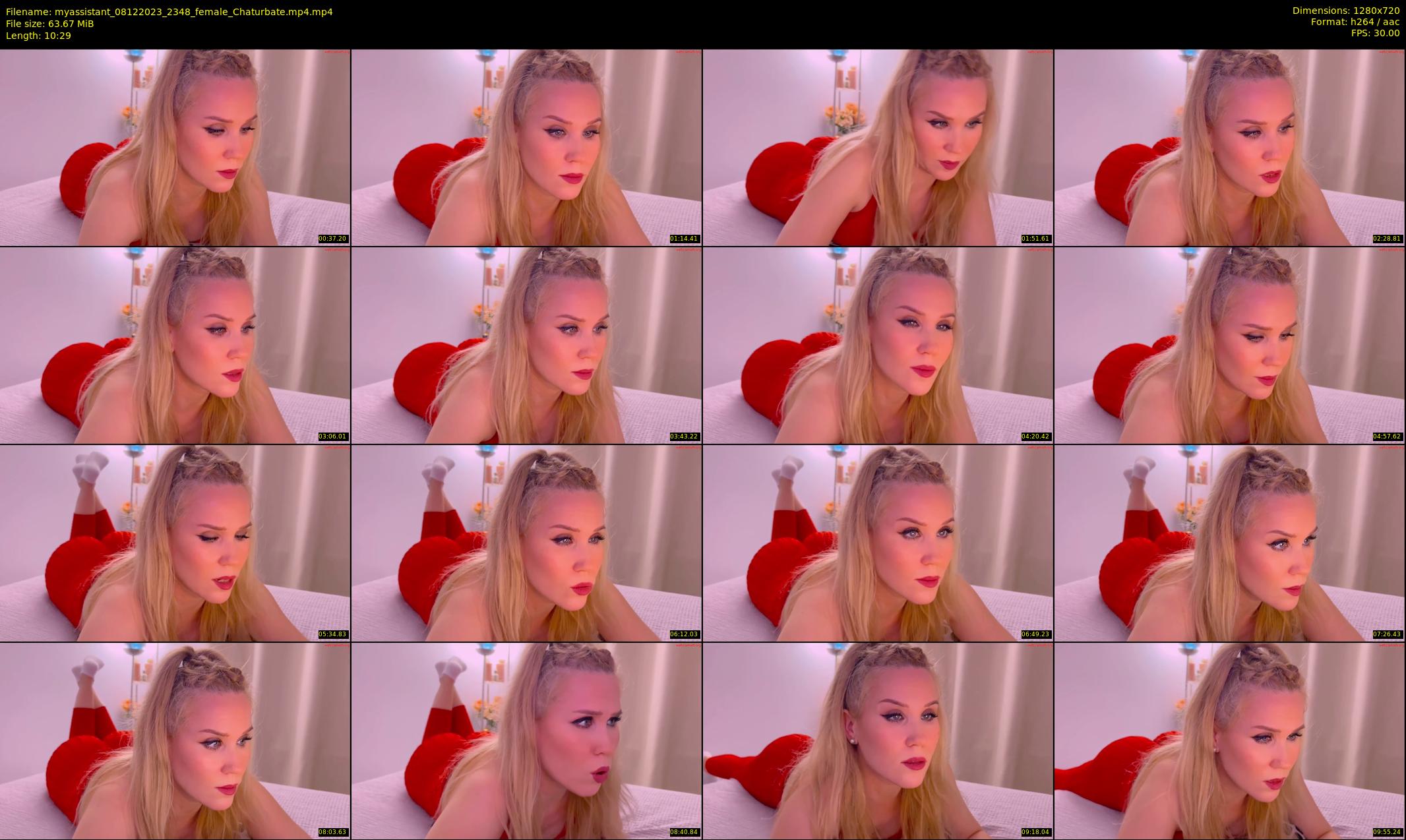 myassistant — 11 minute Chaturbate female cam show recording, 720p, Dec 8, 2023