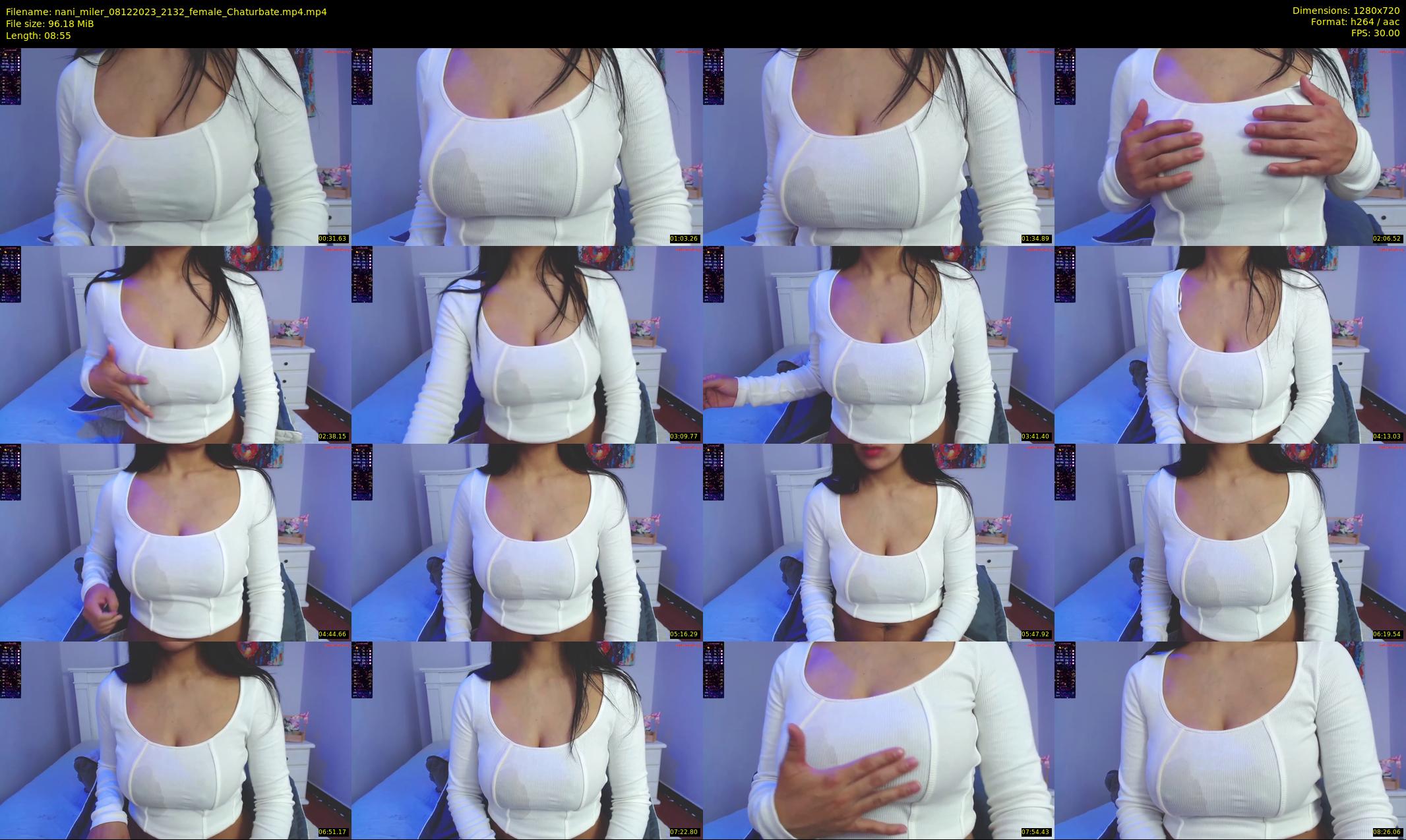 nani_miler — 9 minute Chaturbate female cam show recording, 720p, Dec 8, 2023
