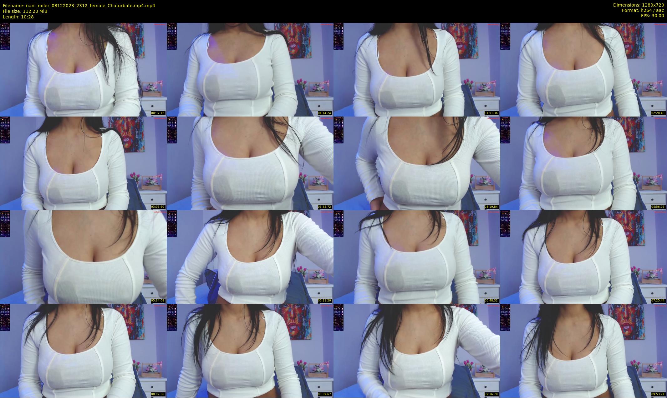 nani_miler — 11 minute Chaturbate female cam show recording, 720p, Dec 8, 2023