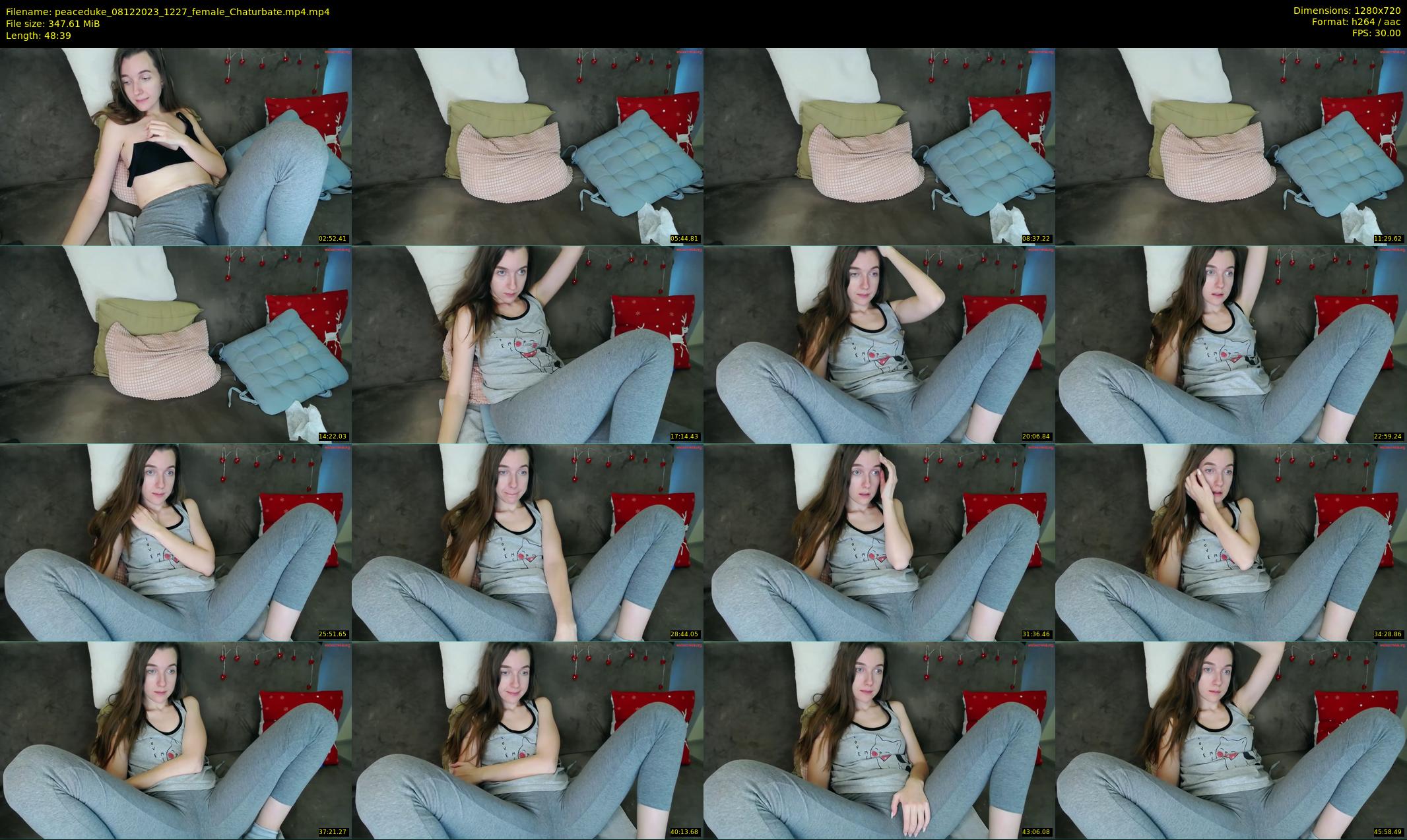 peaceduke — 49 minute Chaturbate female cam show recording, 720p, Dec 8, 2023