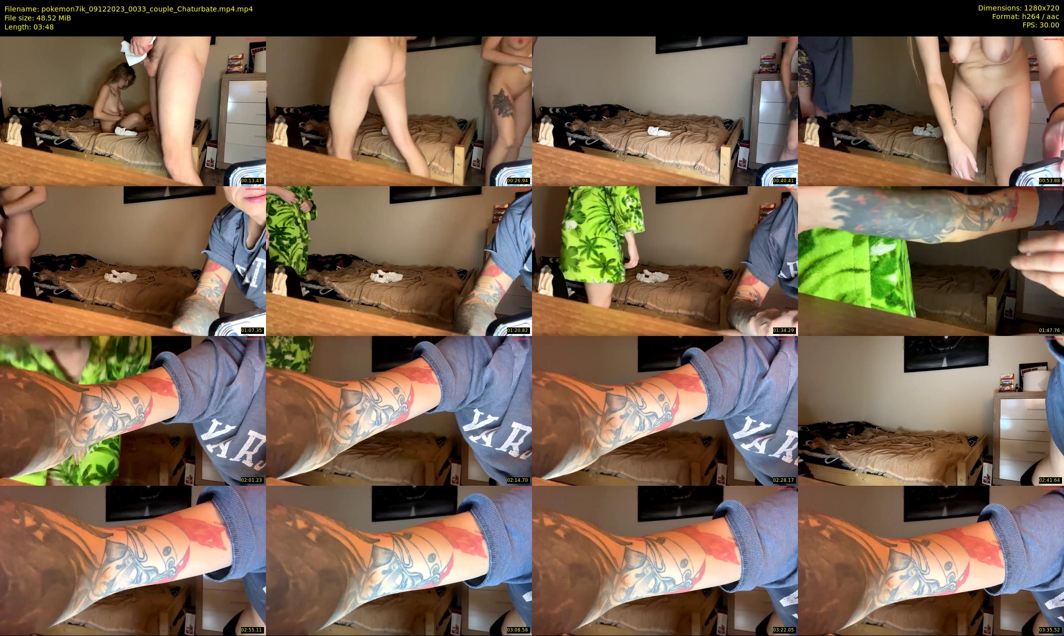 pokemon7ik — 4 minute Chaturbate couple cam show recording, 720p, Dec 9, 2023