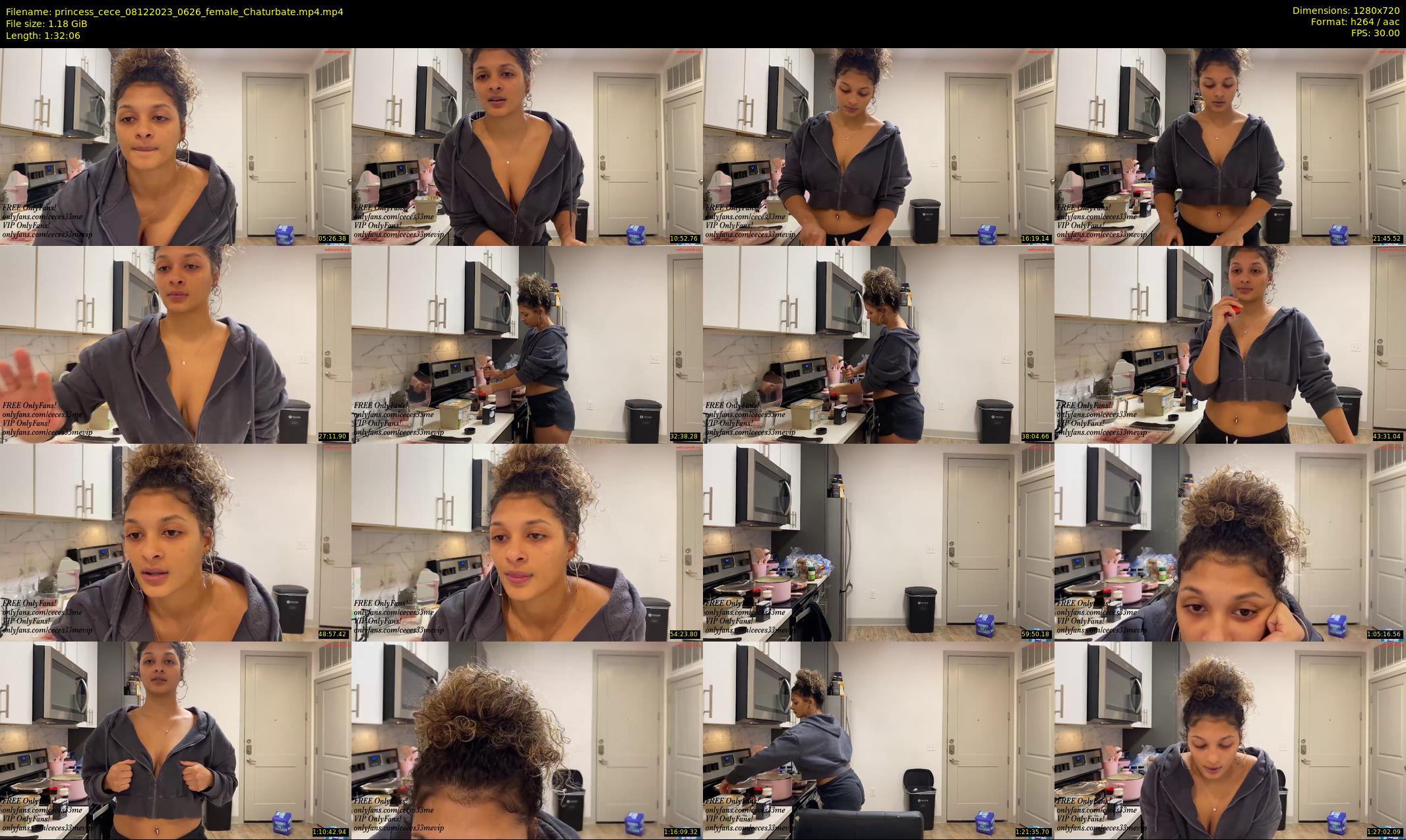 princess_cece — 93 minute Chaturbate female cam show recording, 720p, Dec 8, 2023