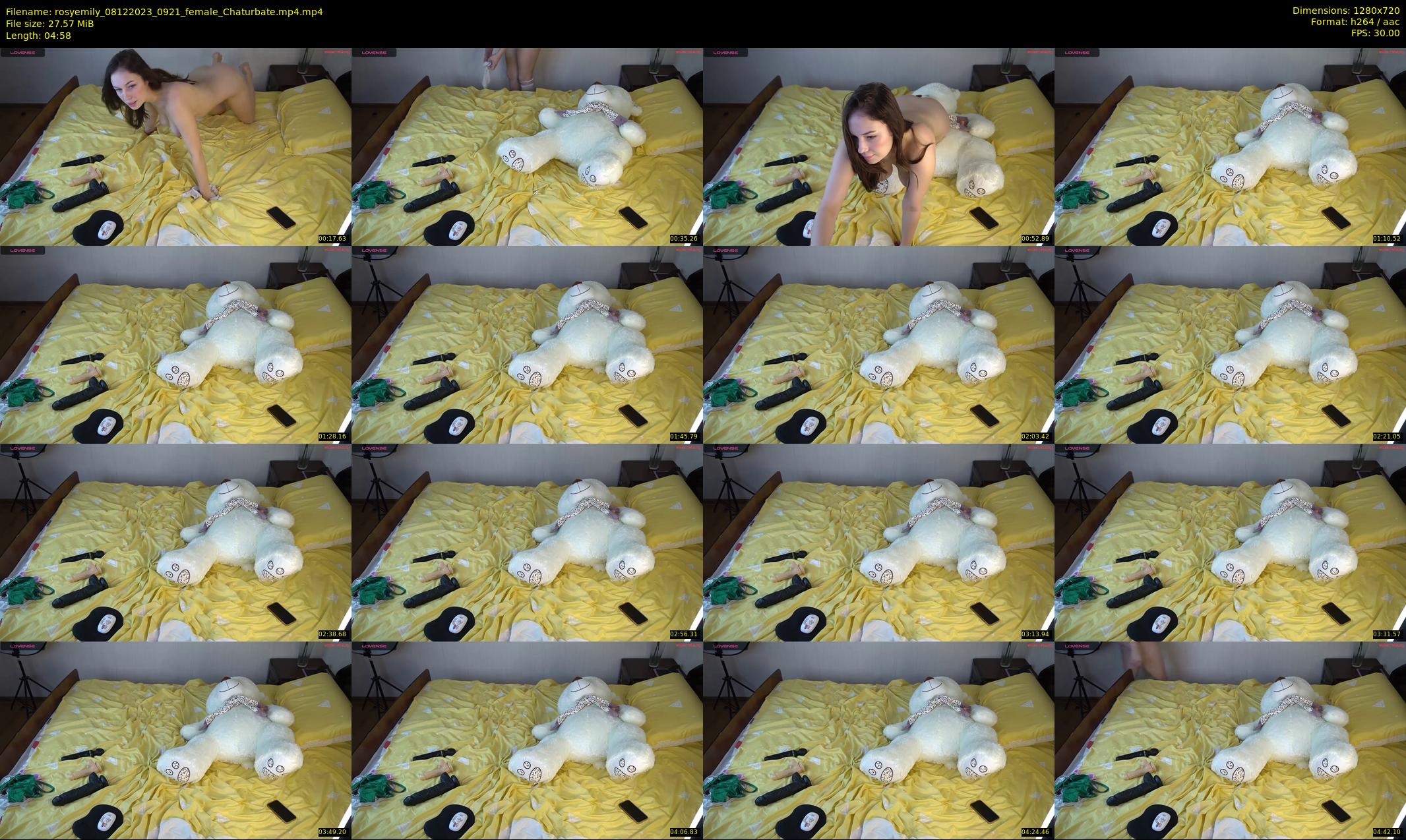 rosyemily — 5 minute Chaturbate female cam show recording, 720p, Dec 8, 2023