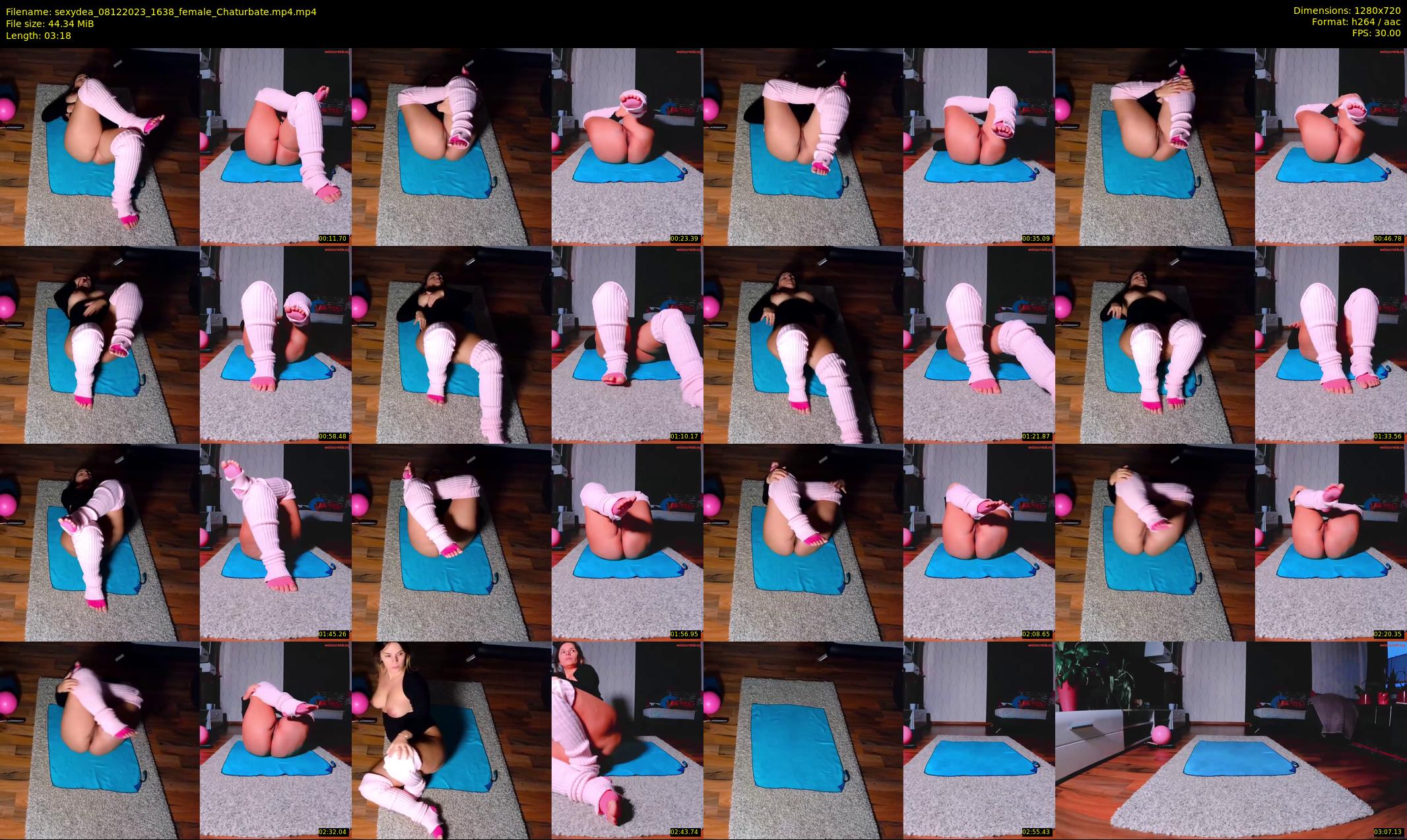 sexydea — 4 minute Chaturbate female cam show recording, 720p, Dec 8, 2023