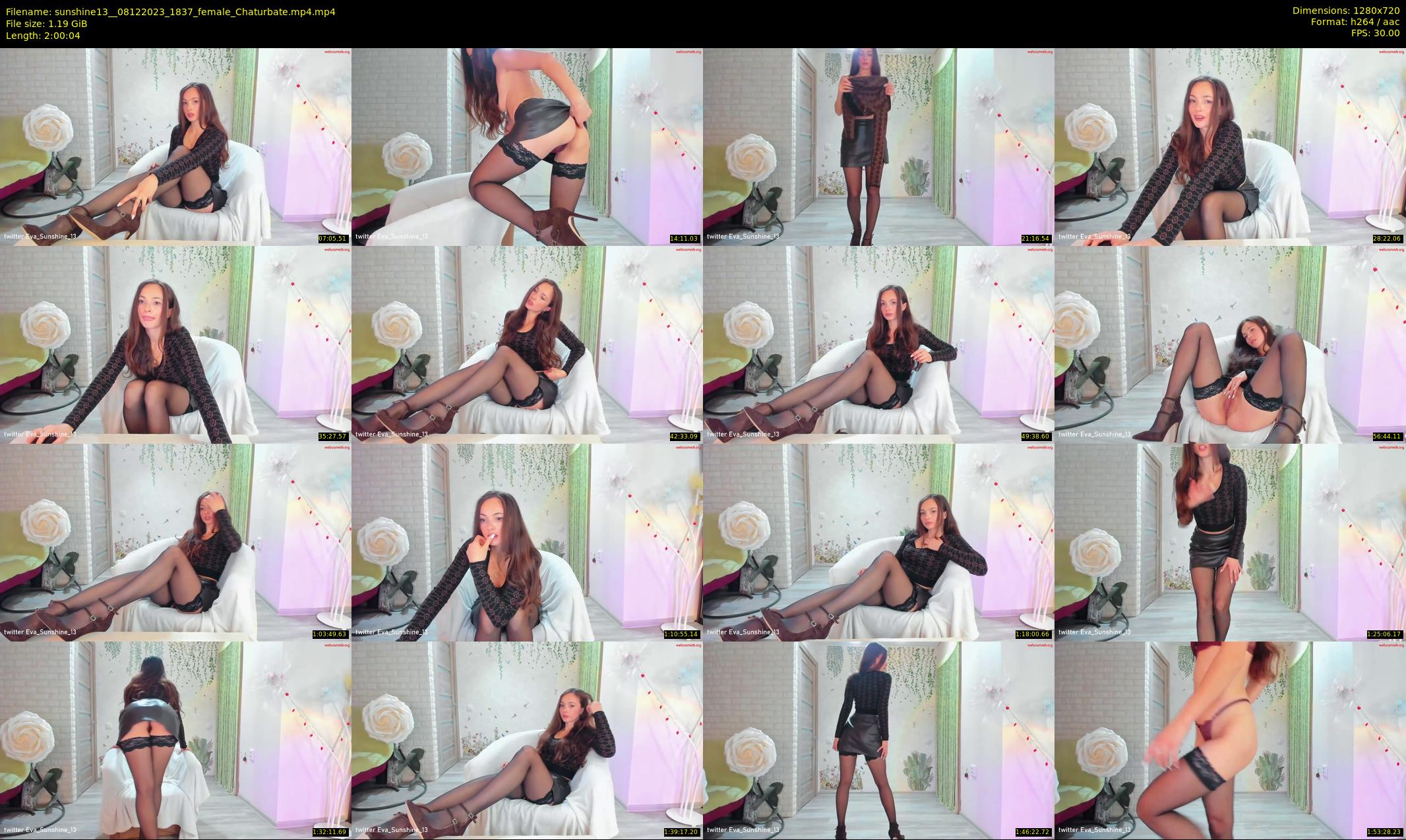 sunshine13_ — 121 minute Chaturbate female cam show recording, 720p, Dec 8, 2023