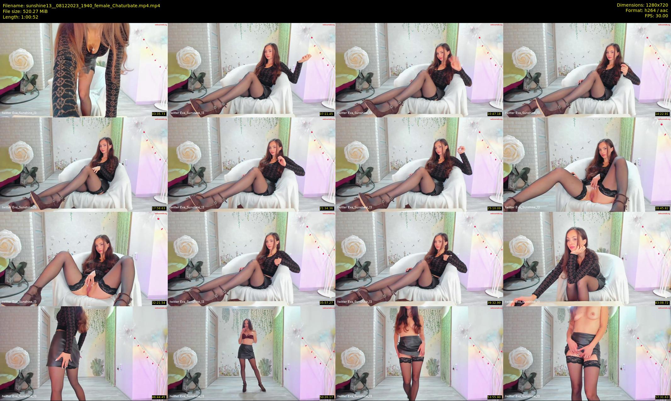 sunshine13_ — 61 minute Chaturbate female cam show recording, 720p, Dec 8, 2023