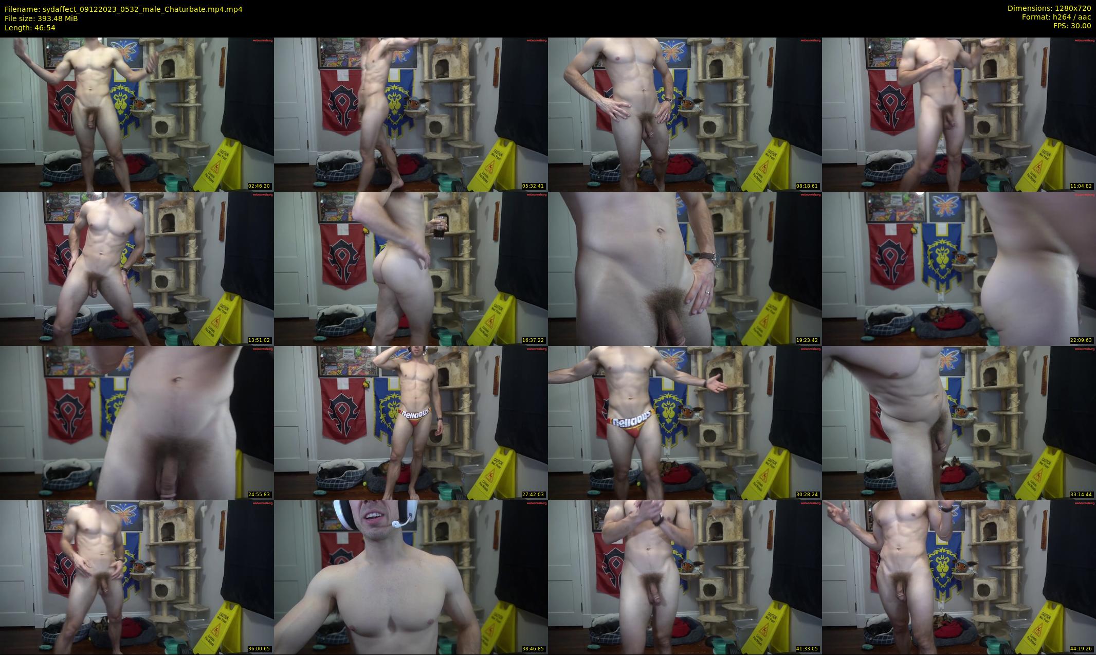 sydaffect — 47 minute Chaturbate male cam show recording, 720p, Dec 9, 2023