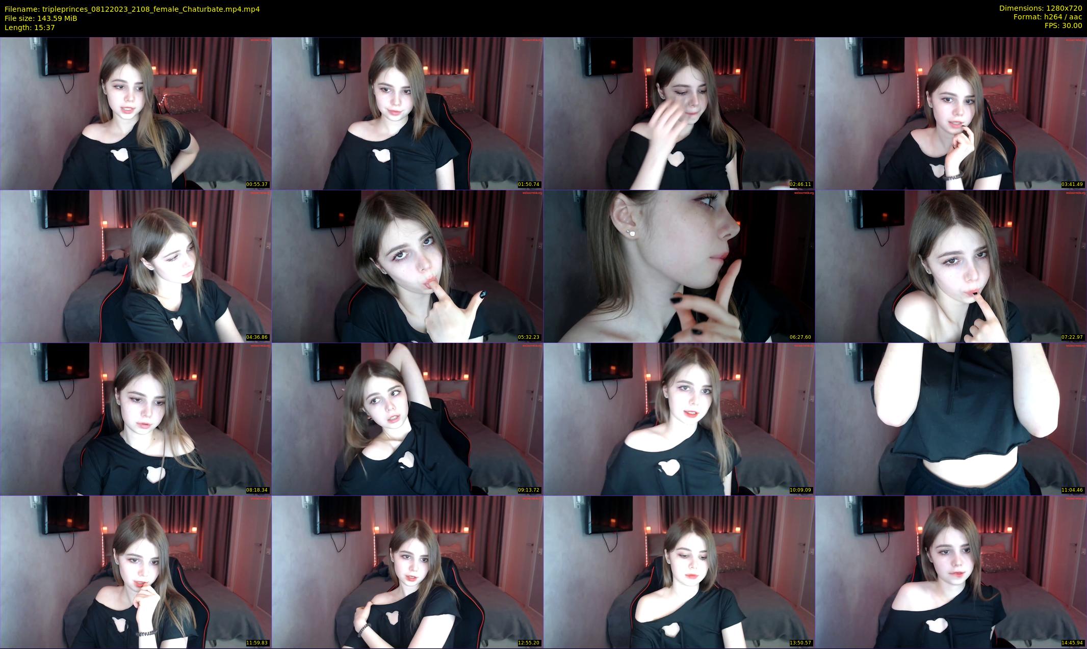 tripleprinces — 16 minute Chaturbate female cam show recording, 720p, Dec 8, 2023