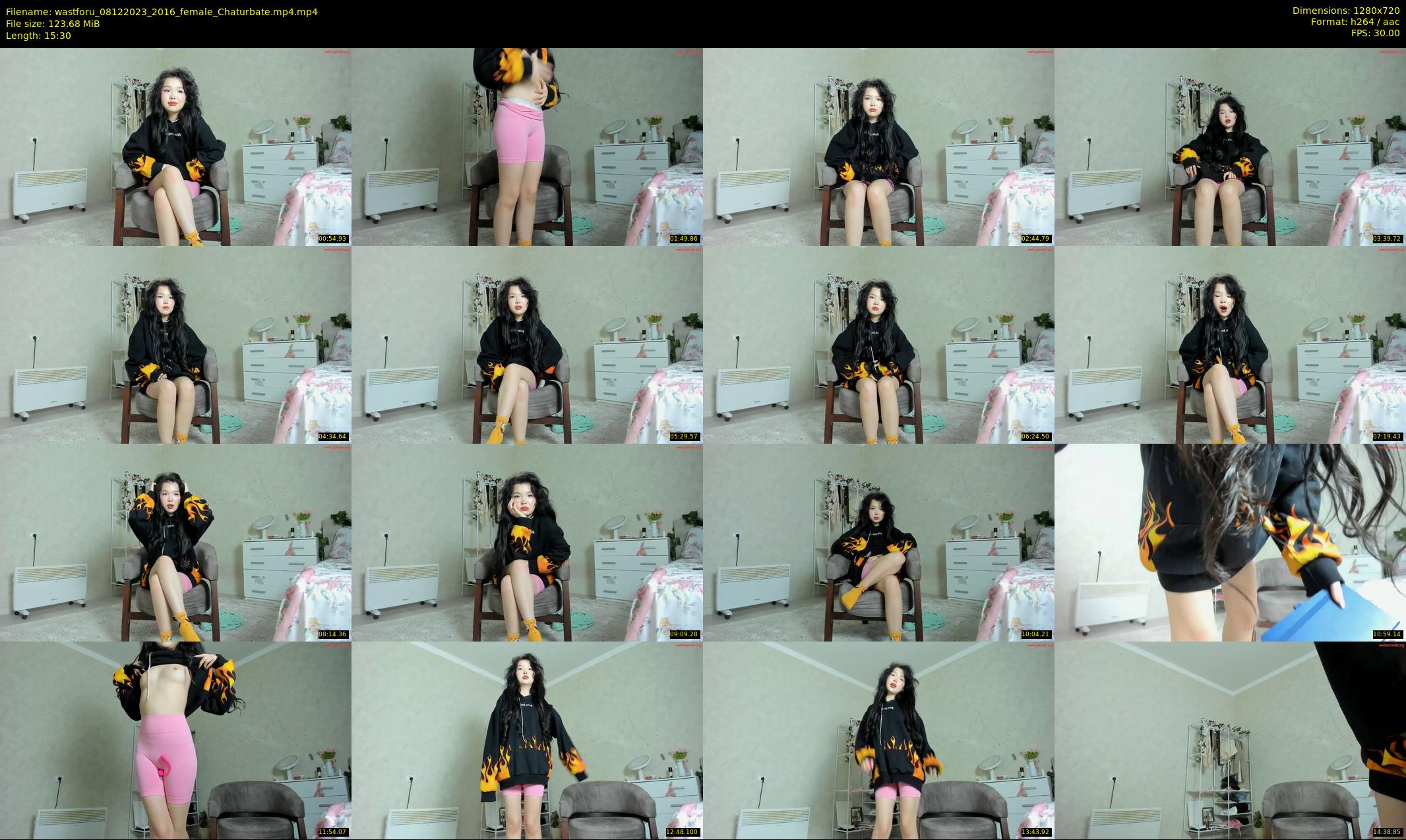 wastforu — 16 minute Chaturbate female cam show recording, 720p, Dec 8, 2023