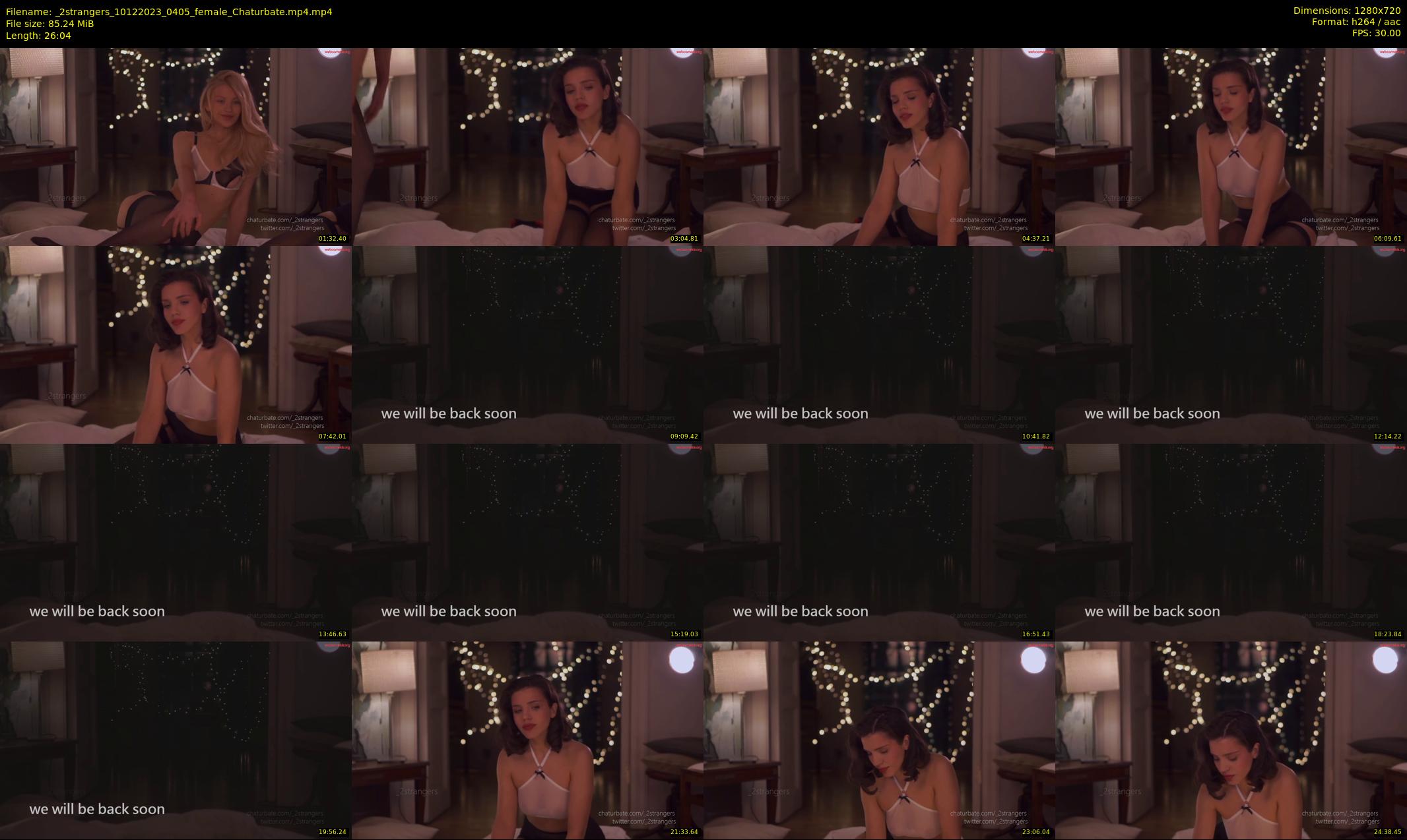 _2strangers — 27 minute Chaturbate couple cam show recording, 720p, Dec 10, 2023