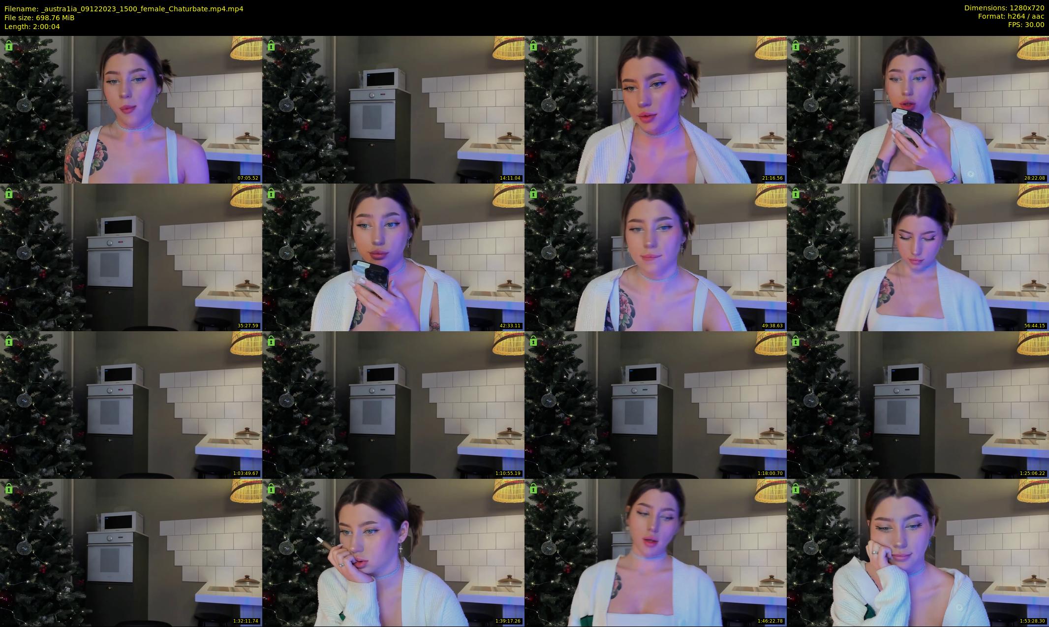 _austra1ia — 121 minute Chaturbate female cam show recording, 720p, Dec 9, 2023