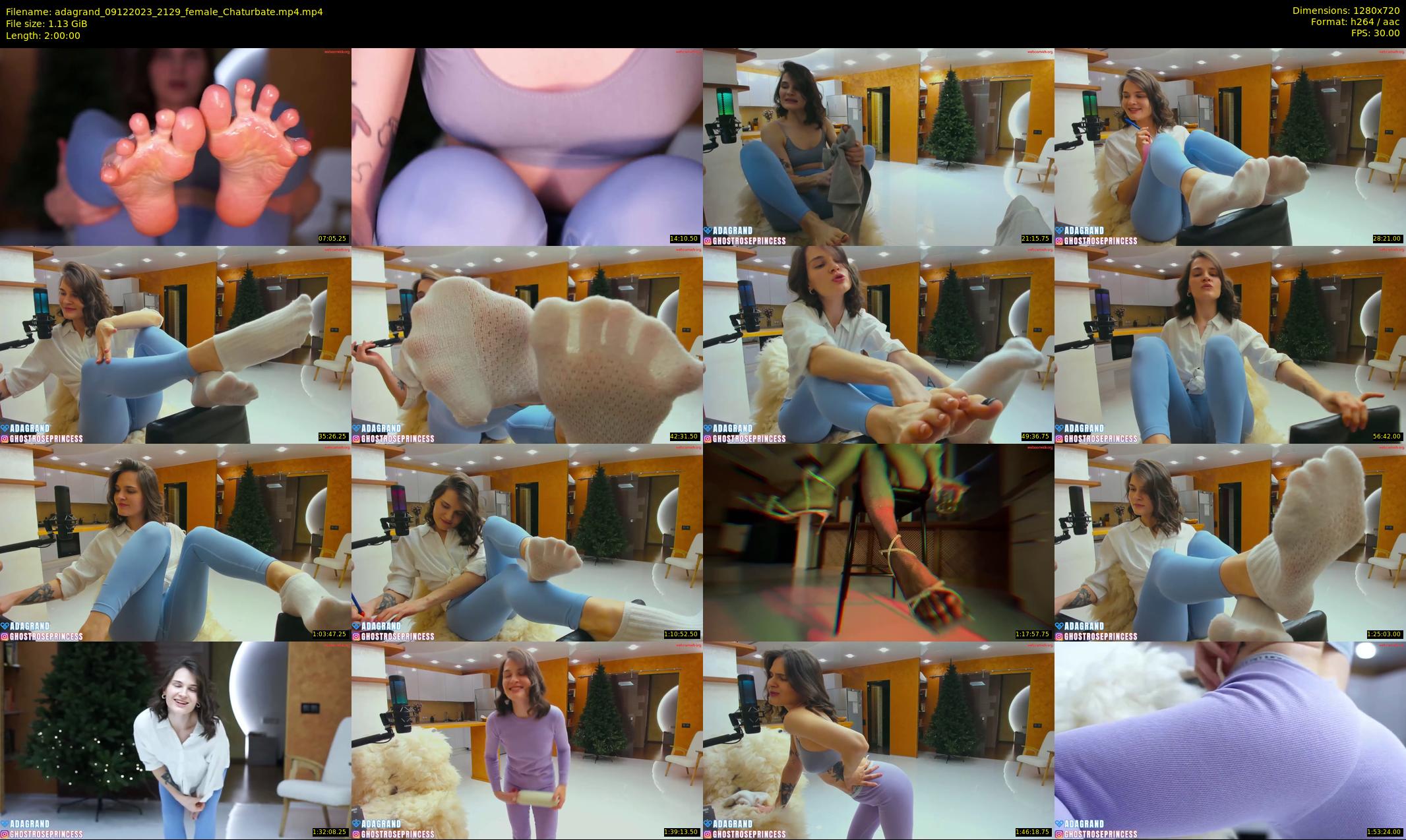 adagrand — 120 minute Chaturbate female cam show recording, 720p, Dec 9, 2023