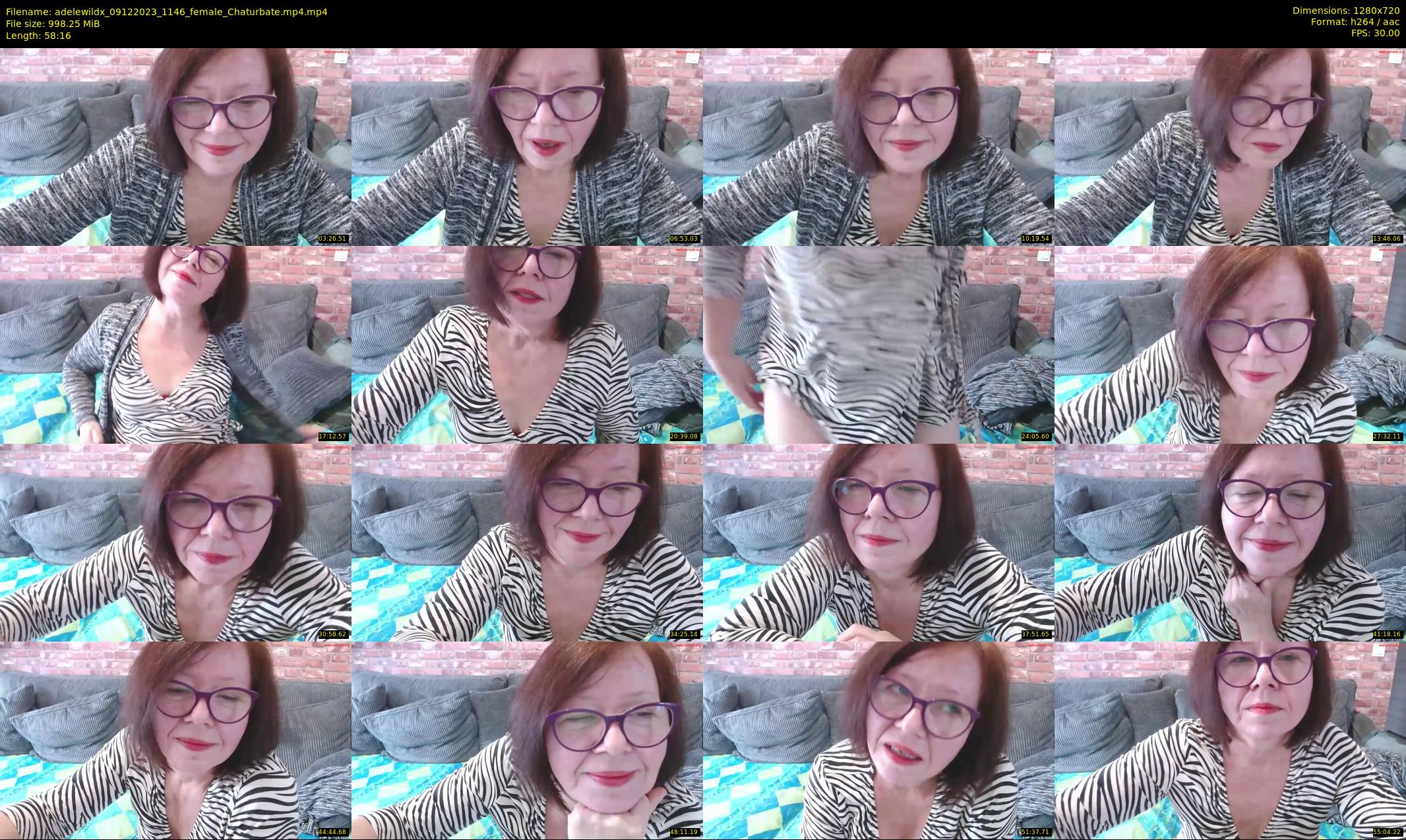 adelewildx — 59 minute Chaturbate female cam show recording, 720p, Dec 9, 2023