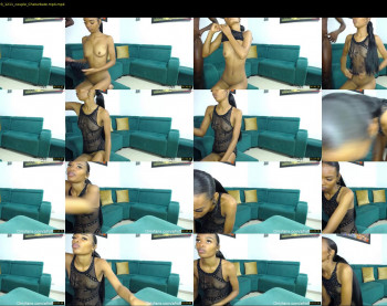 afro_happy__06 — 5 minute Chaturbate couple cam show recording, 720p, Dec 9, 2023