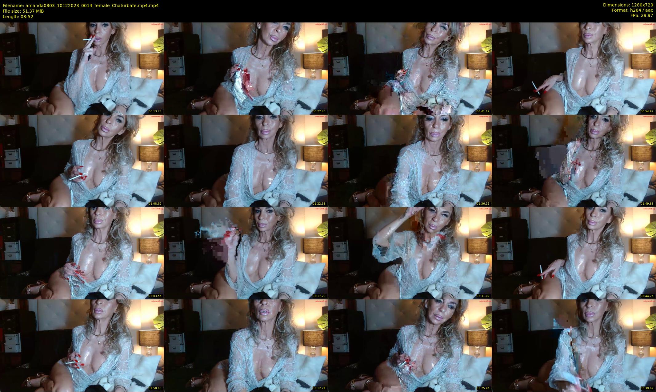 amanda0803 — 4 minute Chaturbate female cam show recording, 720p, Dec 10, 2023