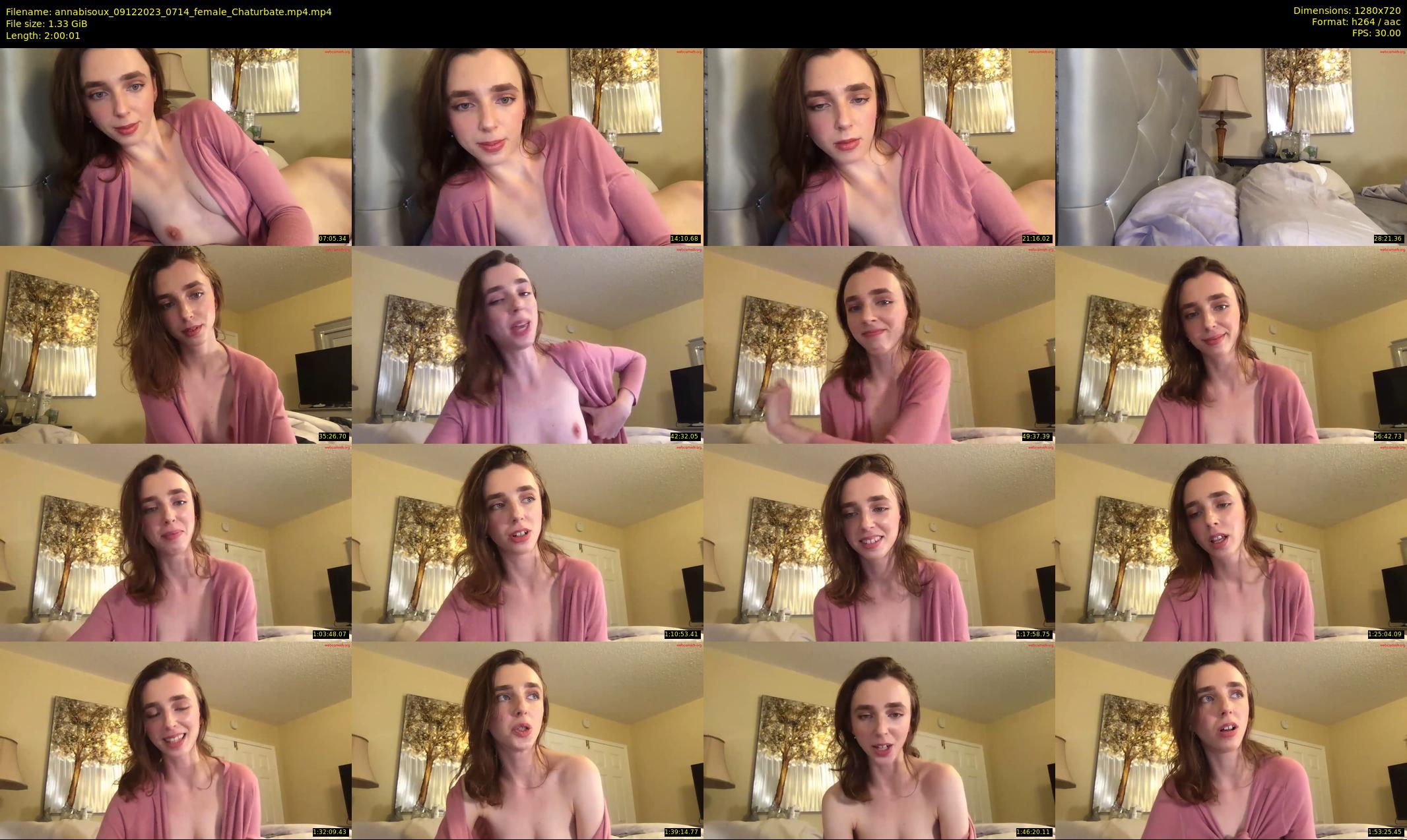 annabisoux — 121 minute Chaturbate female cam show recording, 720p, Dec 9, 2023