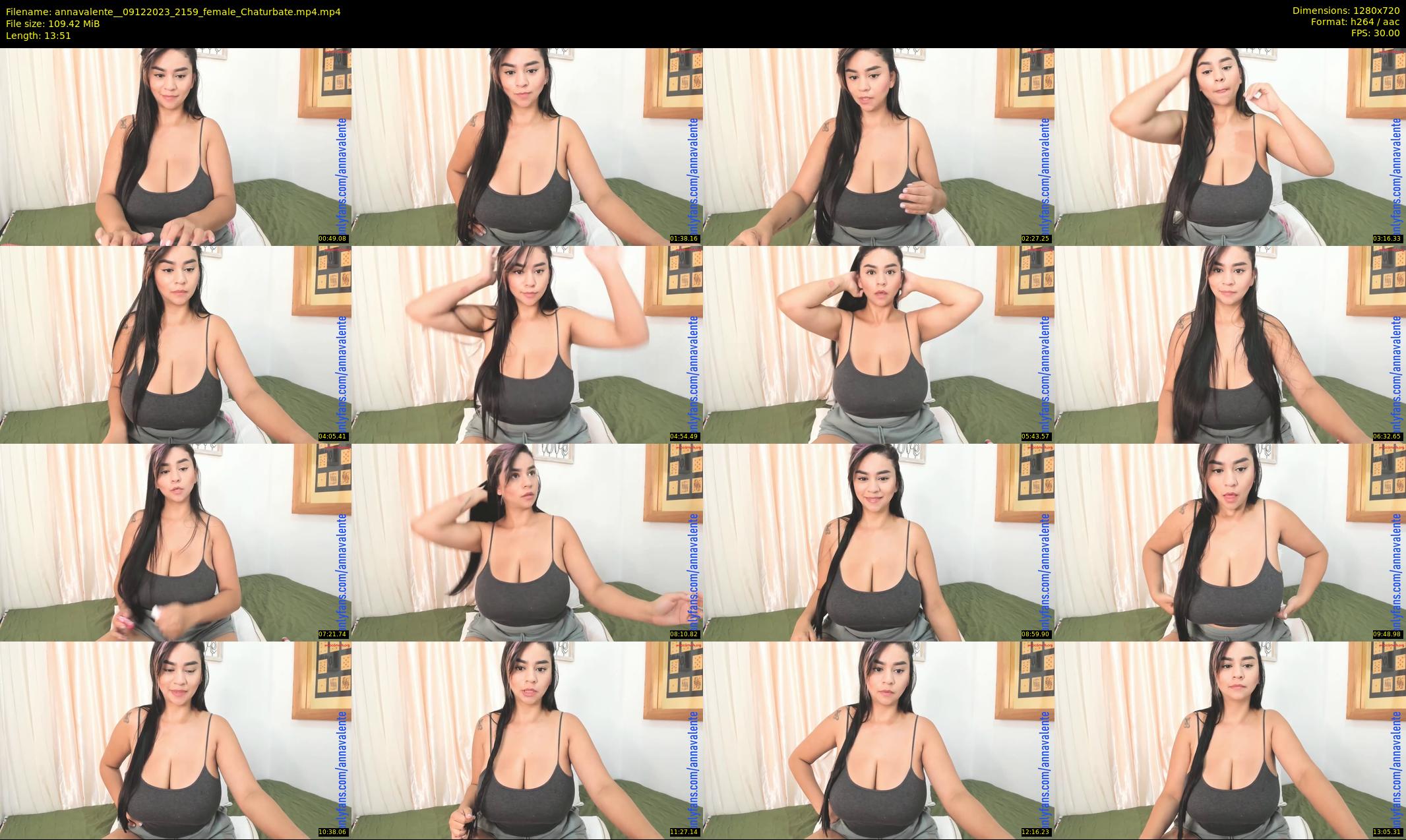 annavalente_ — 14 minute Chaturbate female cam show recording, 720p, Dec 9, 2023