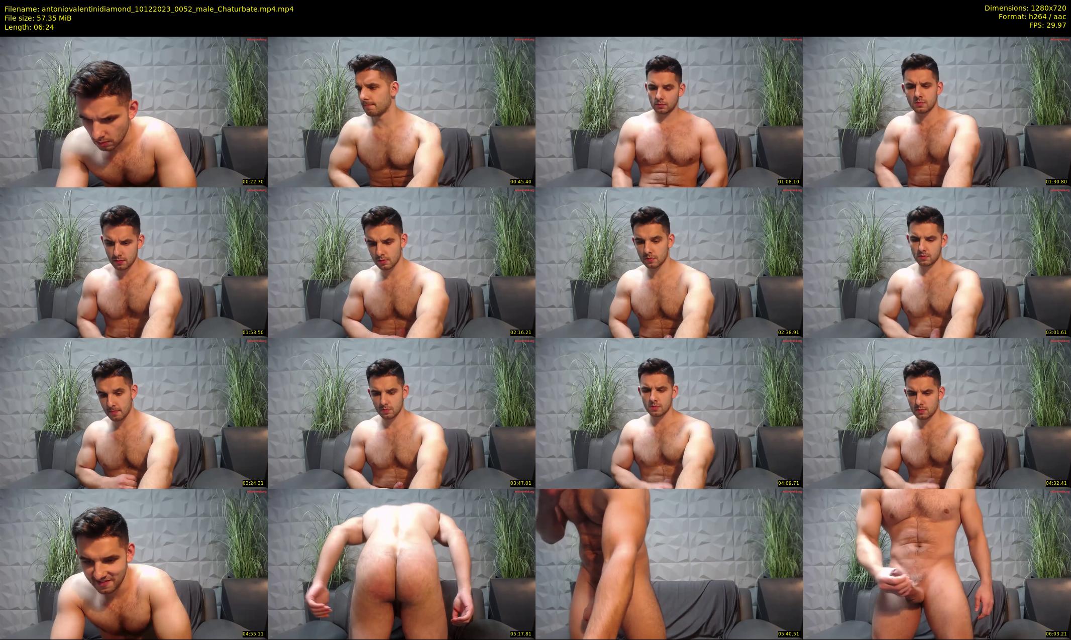 antoniovalentinidiamond — 7 minute Chaturbate male cam show recording, 720p, Dec 10, 2023