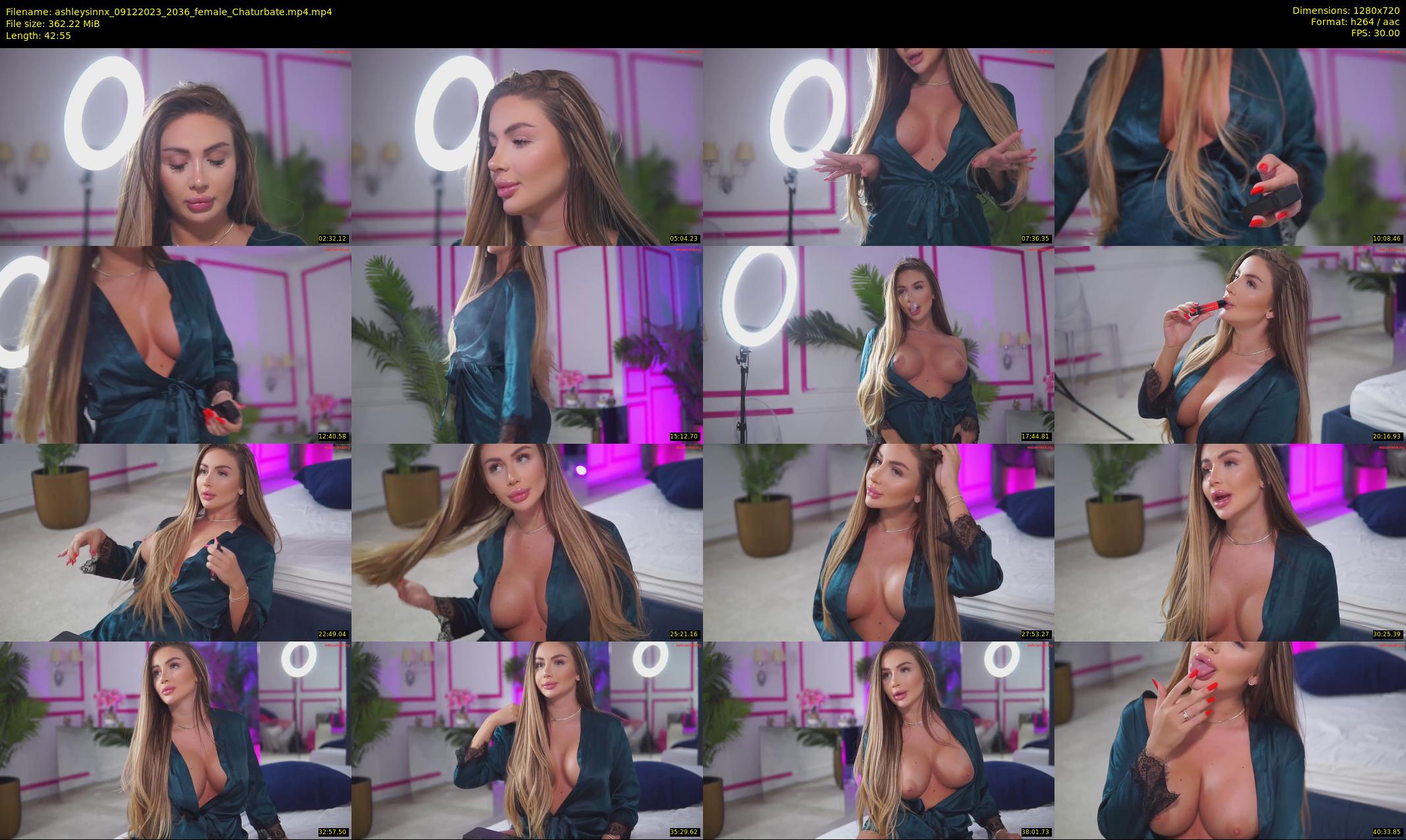 ashleysinnx — 43 minute Chaturbate female cam show recording, 720p, Dec 9, 2023