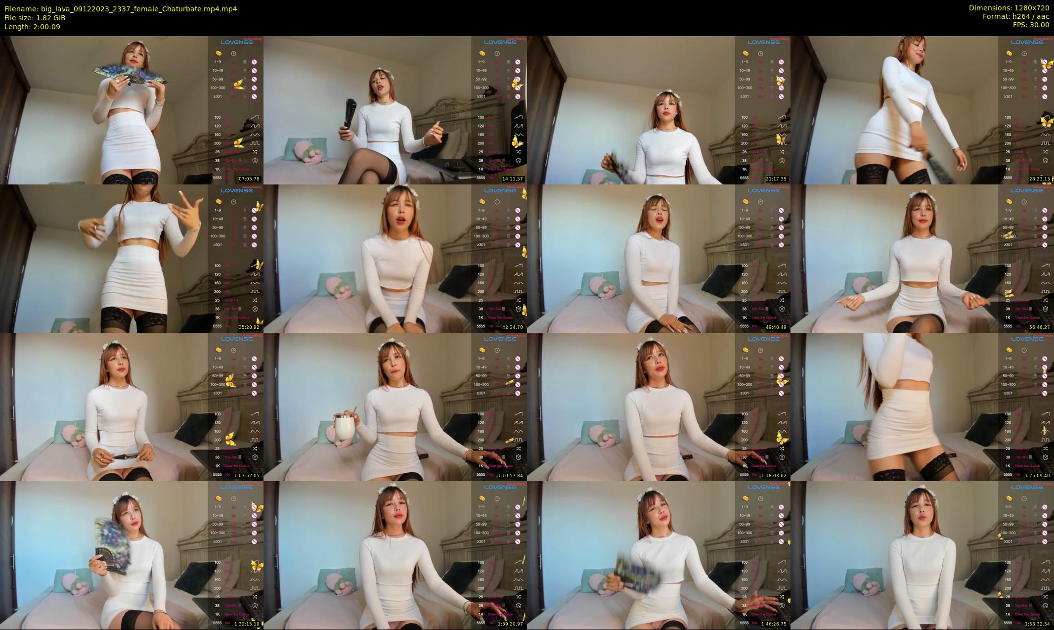 big_lava — 121 minute Chaturbate female cam show recording, 720p, Dec 9, 2023