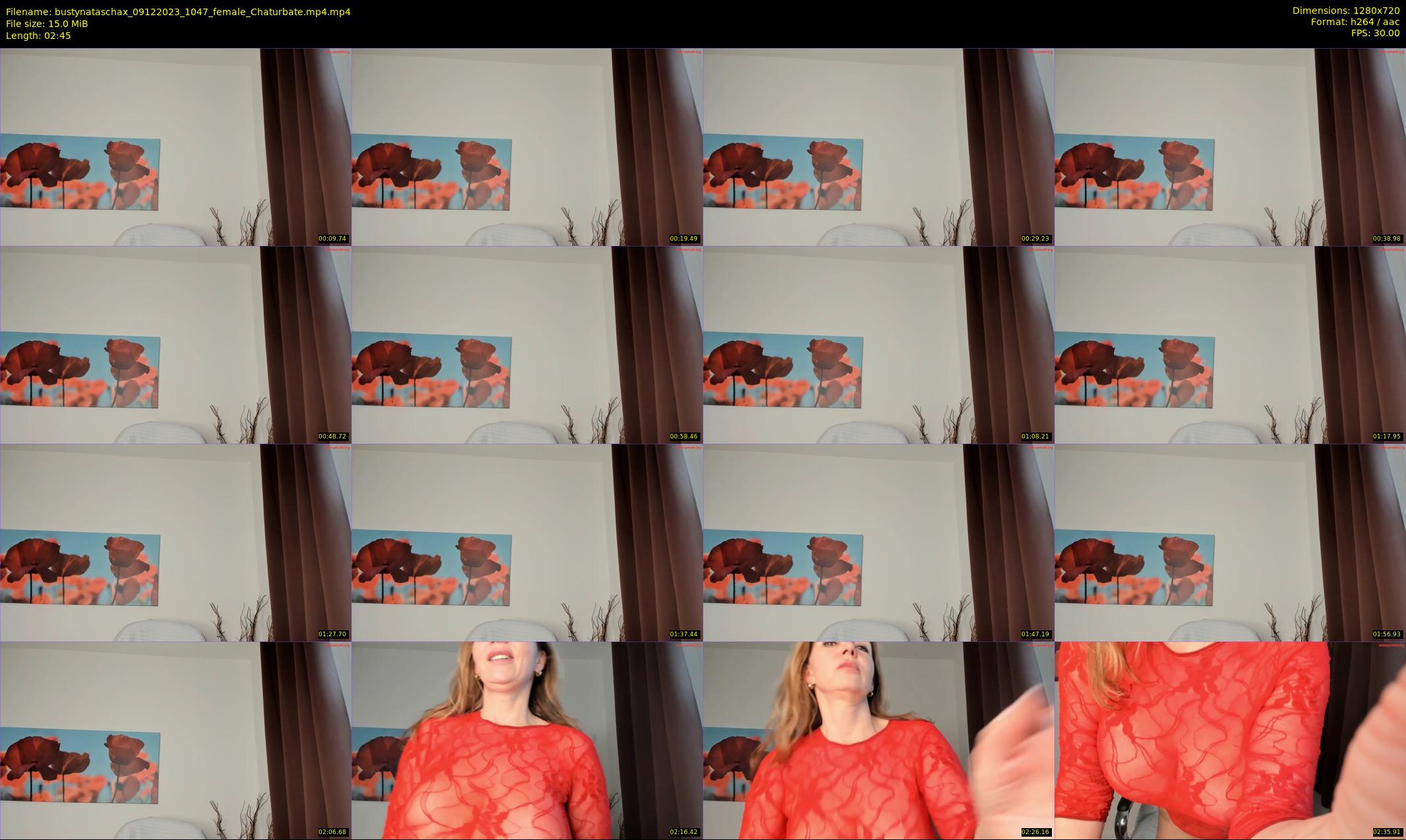 bustynataschax — 3 minute Chaturbate female cam show recording, 720p, Dec 9, 2023